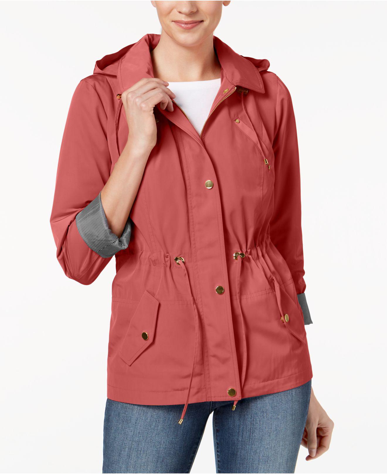 charter club water resistant jacket
