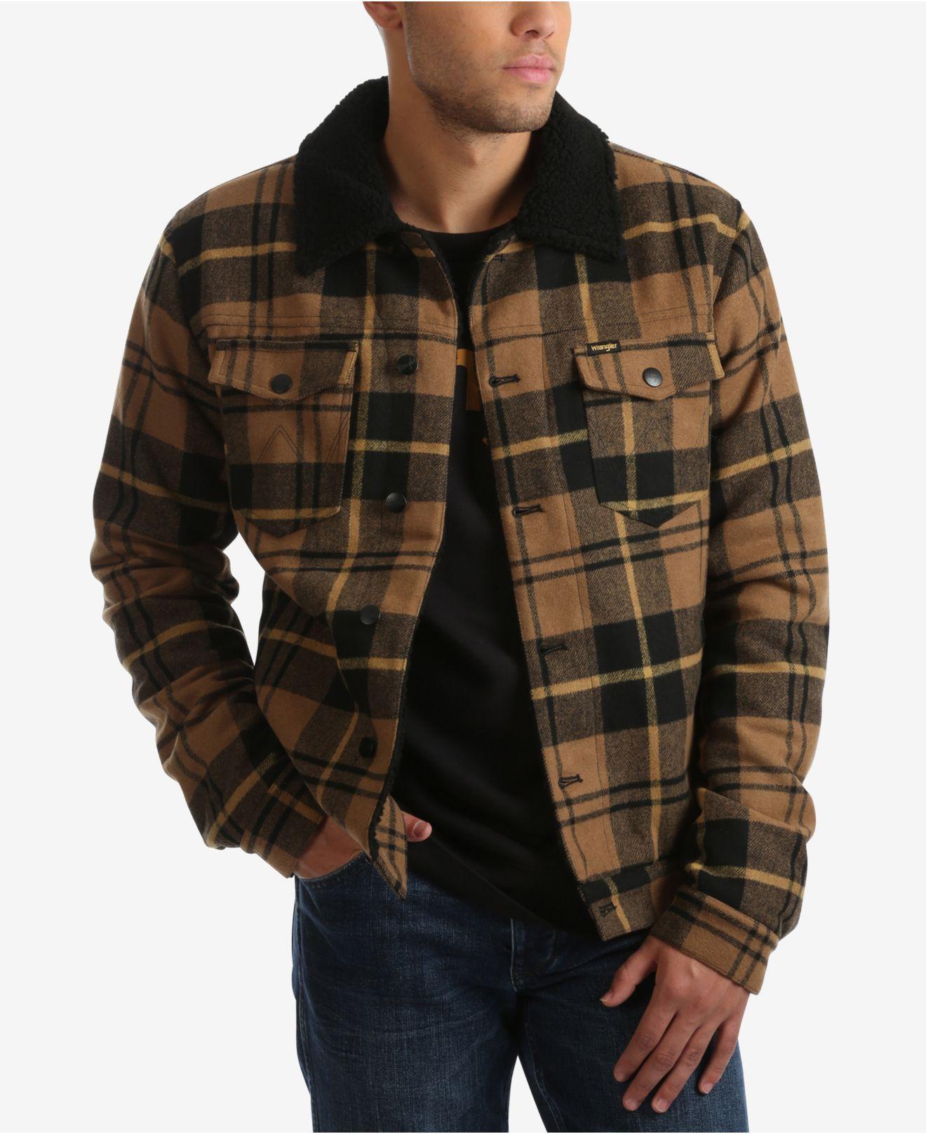 wrangler wool jacket