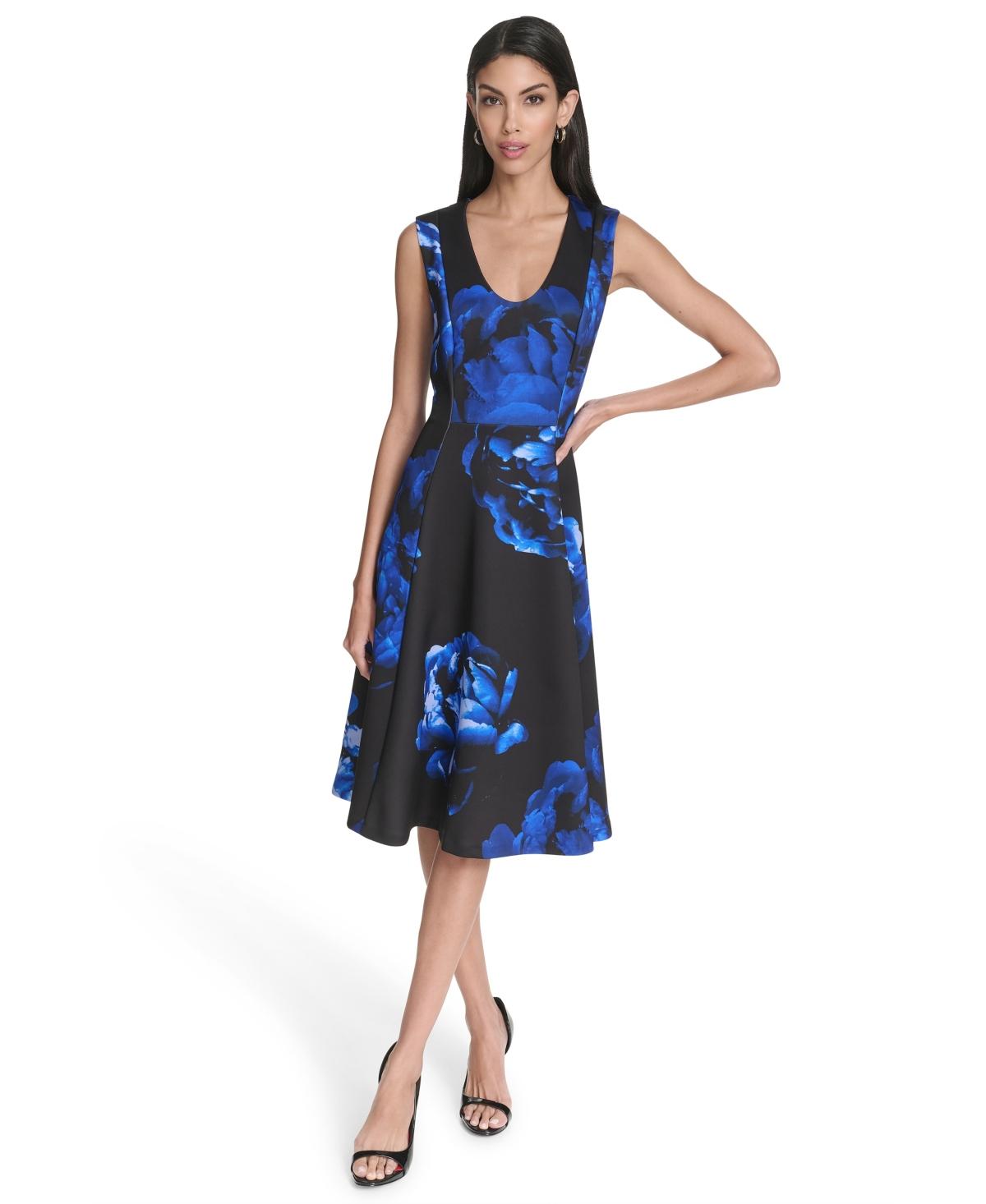 midi black tulle dress Mac Duggal Petite Polka Dot Net Bustier A-Line Midi Dress