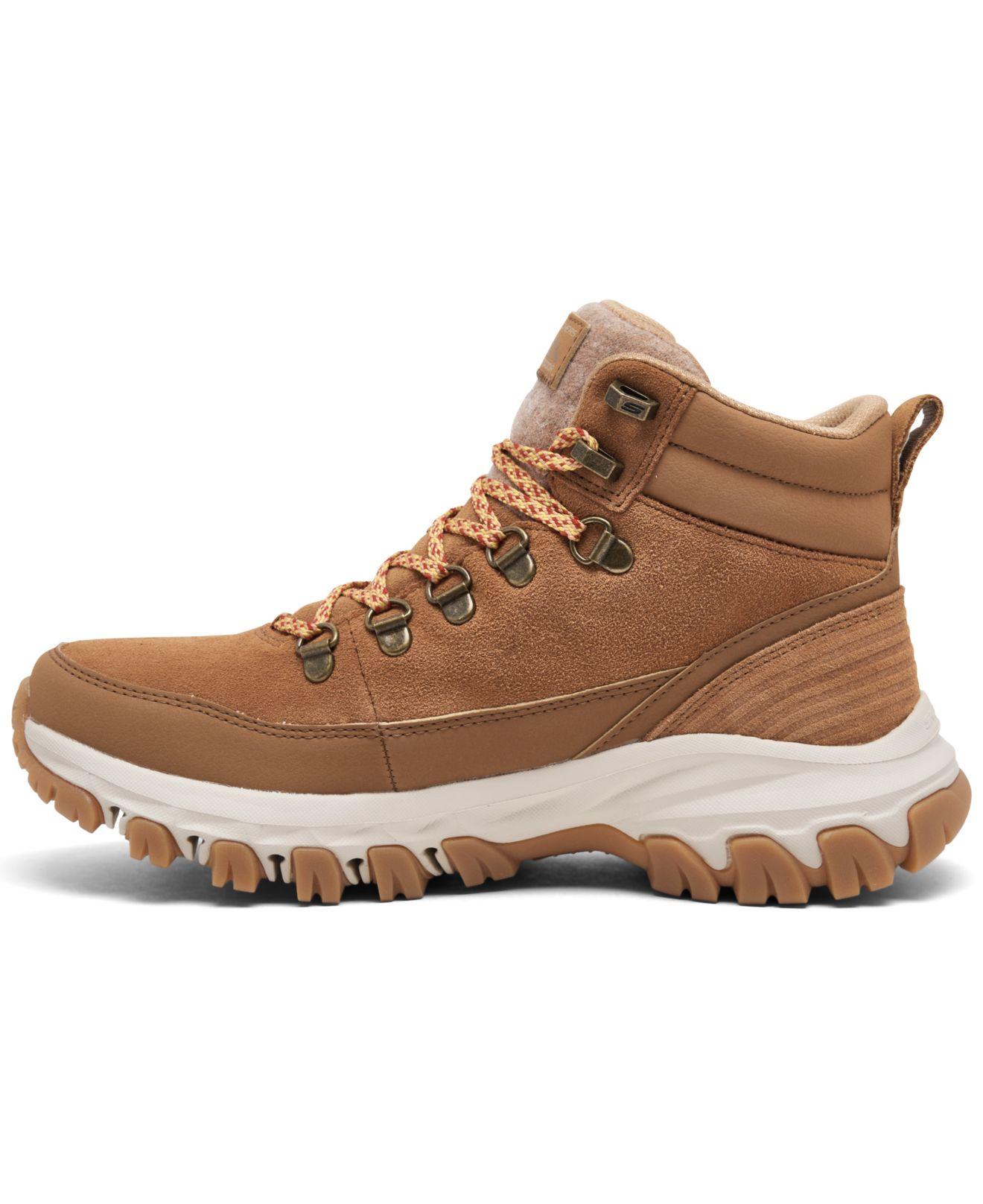 Skechers Relaxed Fit - Edgemont - High Profile Hiking Sneaker Boots From  Finish Line in Brown | Lyst