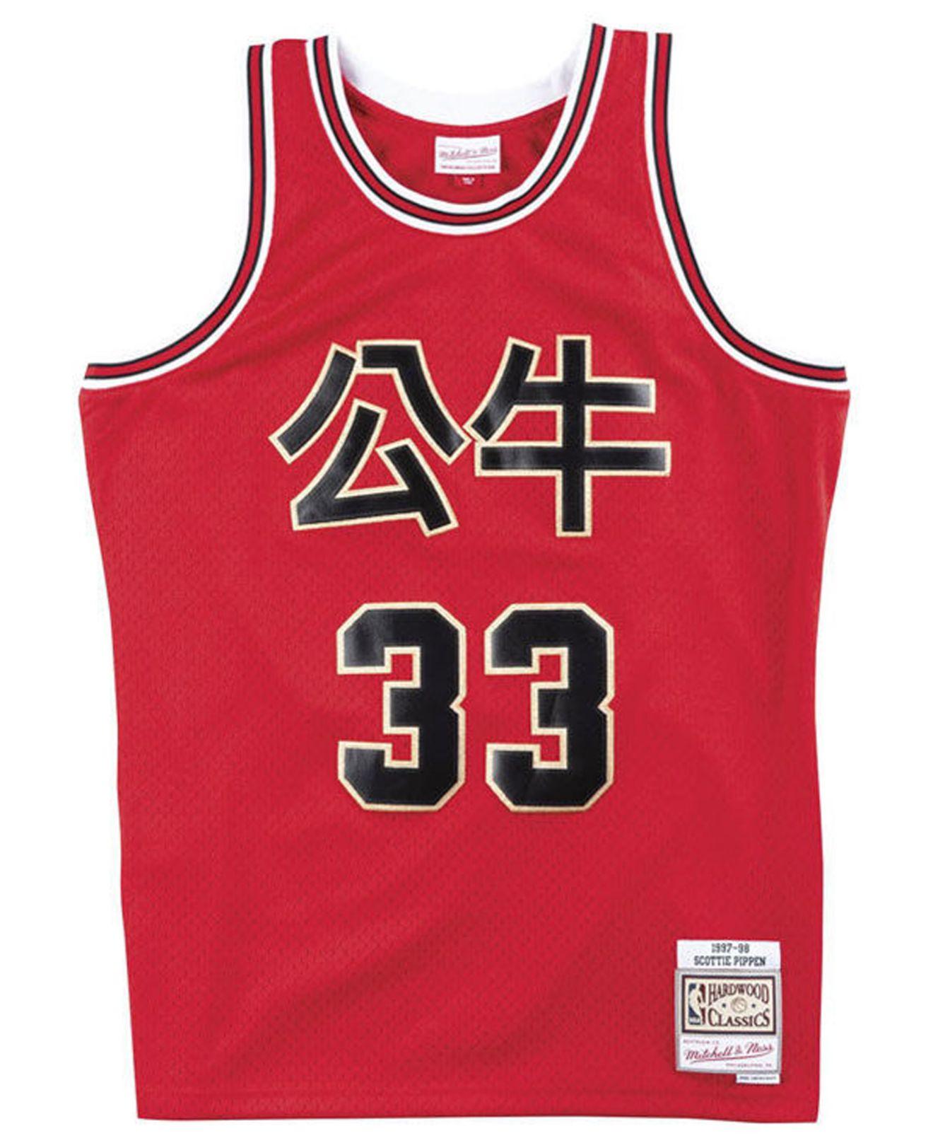 Scottie Pippen Chicago Bulls Chinese 