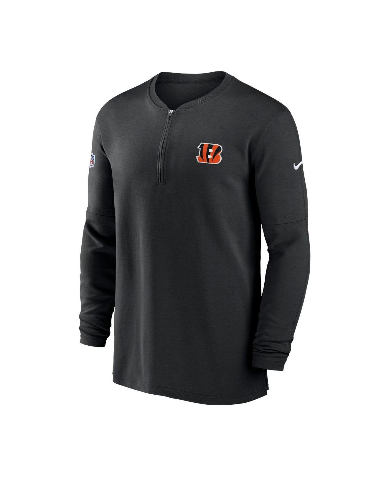 Cincinnati Bengals Nike Sideline Property Of Performance Pullover Hoodie -  Orange