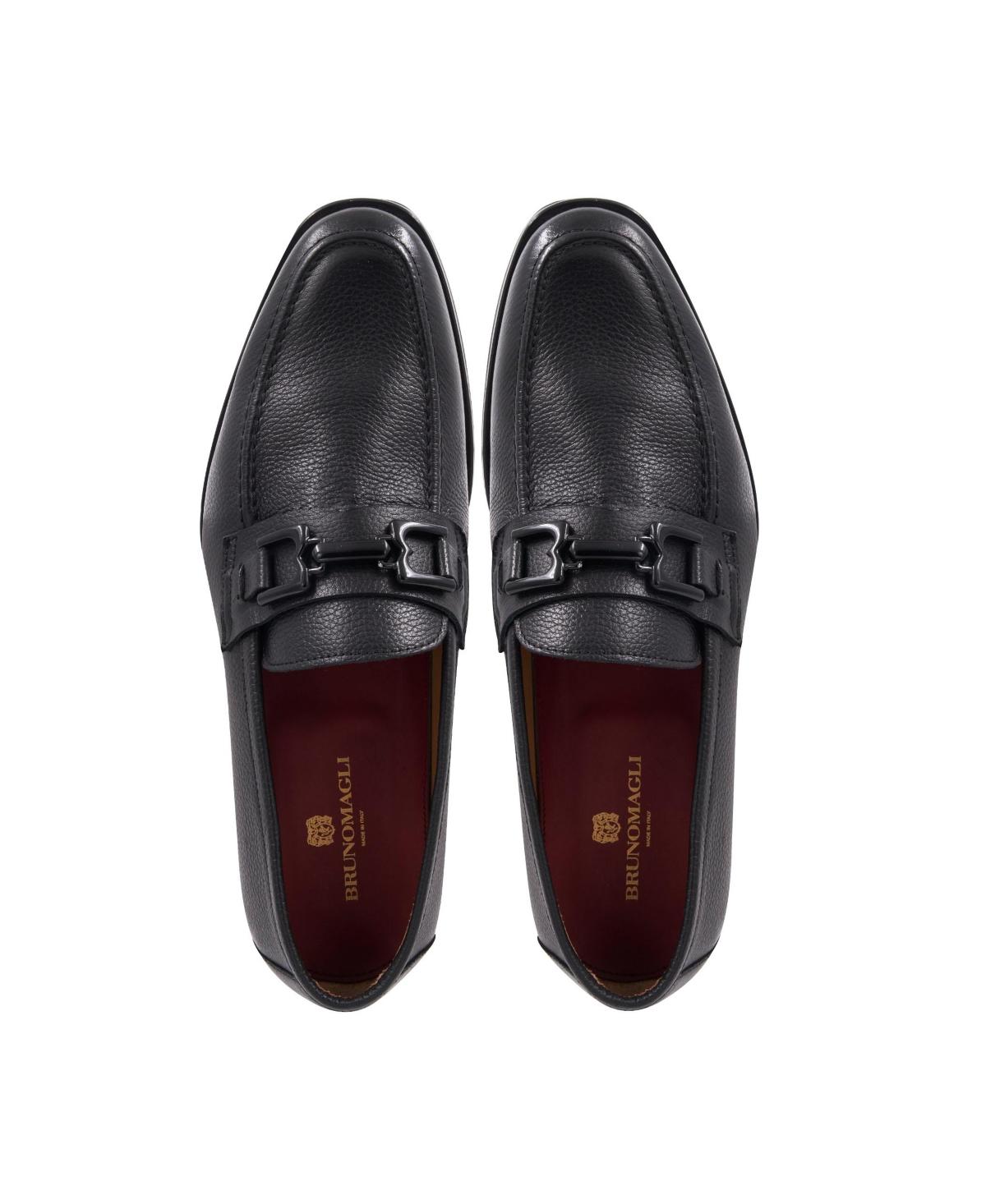 Bruno Magli Roberto Leather Loafer, Brown display picture 1
