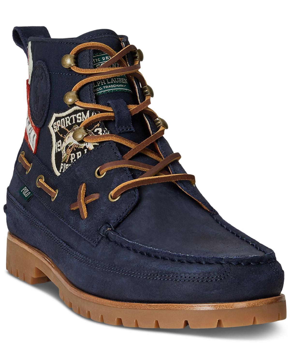 Blue Polo Ralph Lauren Boots for Men Lyst