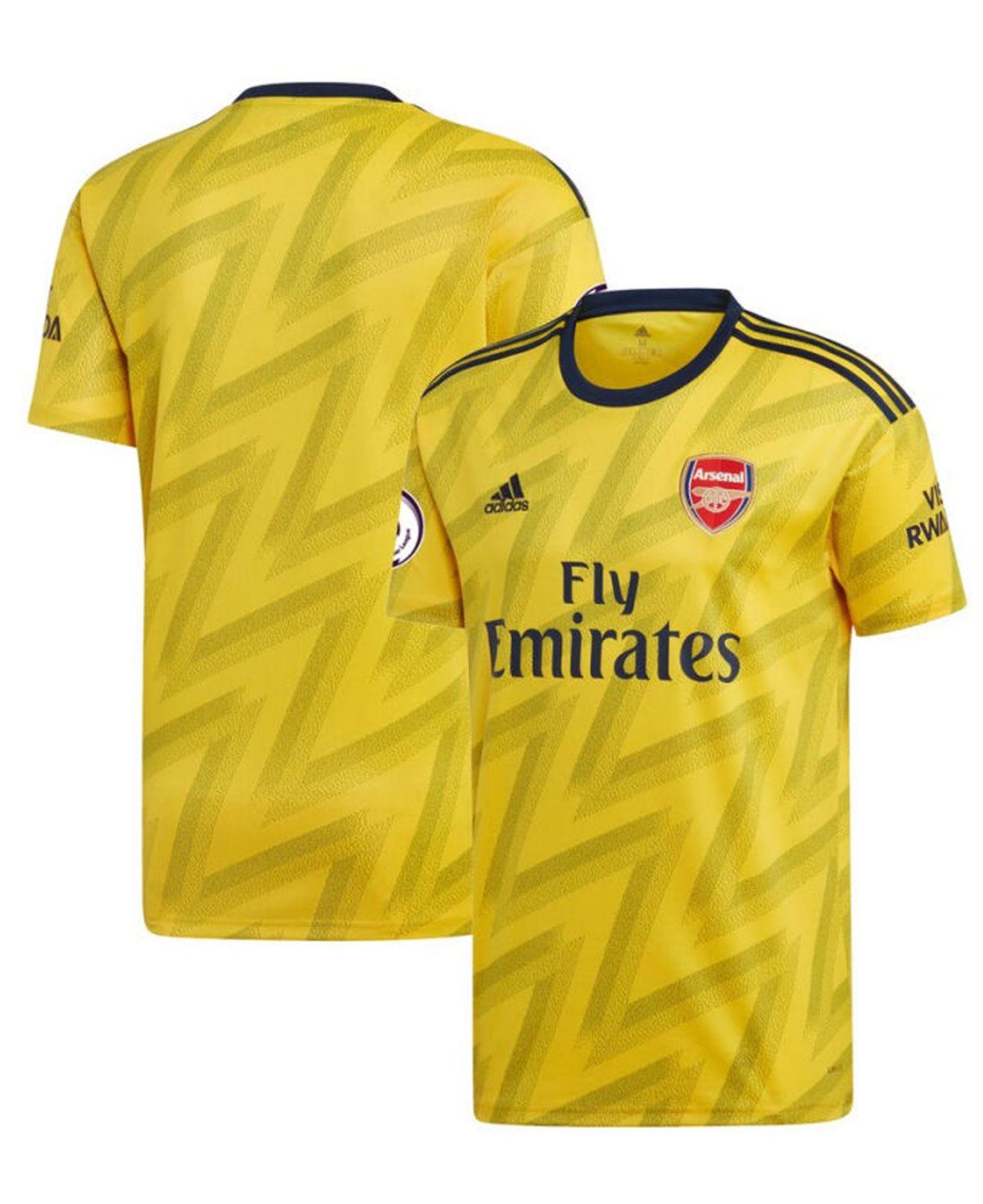 adidas Synthetic Arsenal Fc Club Team Away Stadium Jersey in Yellow for