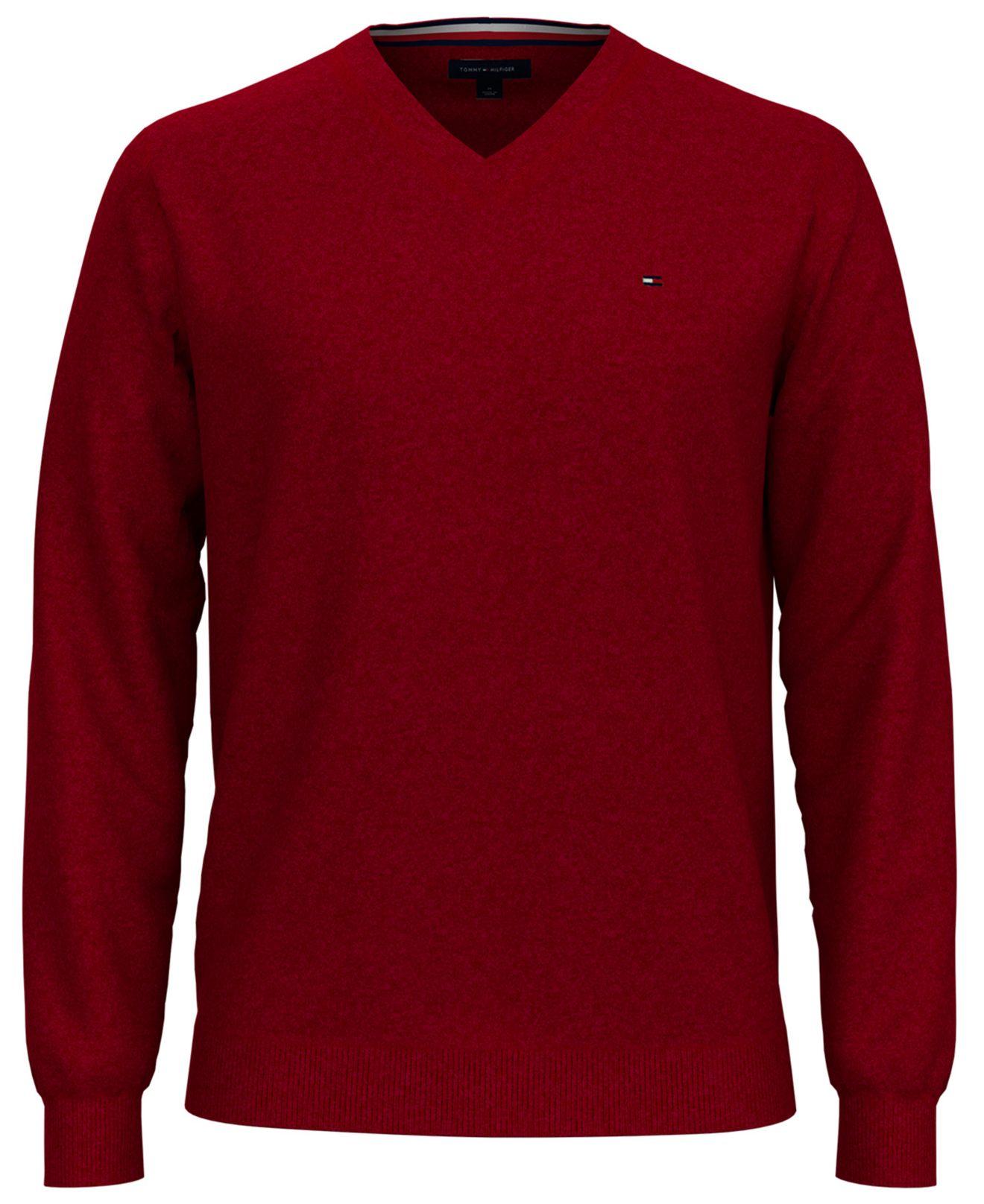 tommy v neck sweater