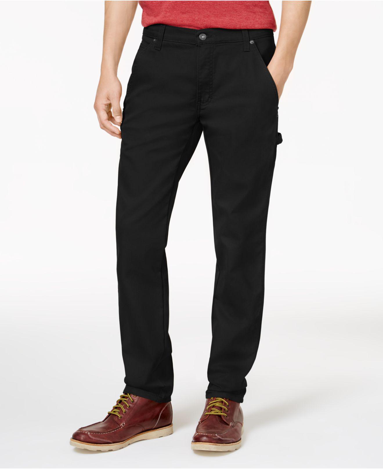 Dickies Cotton Men's Flex Duck Carpenter Pants in Black for Men - Lyst