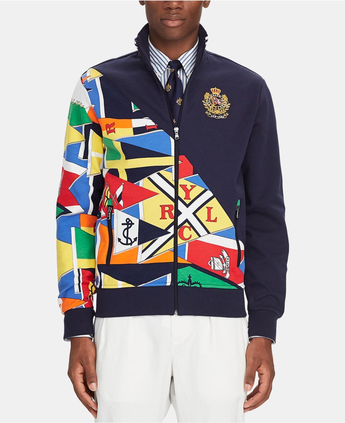 track jacket polo