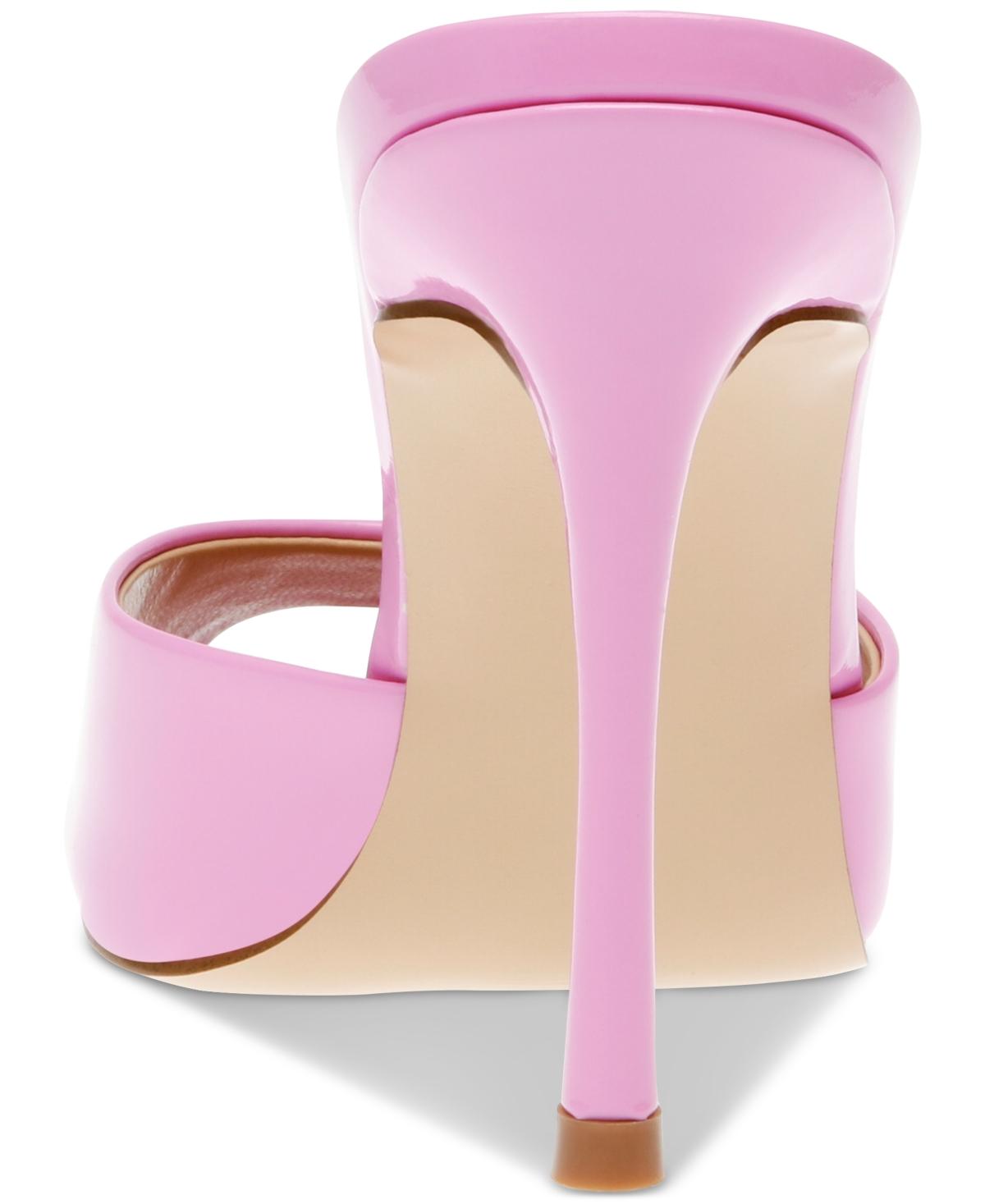 Steve Madden Priya Stiletto Mule Dress Sandals in Pink | Lyst Steve Madden Priya Stiletto Mule Dress Sandals in Pink | Lyst