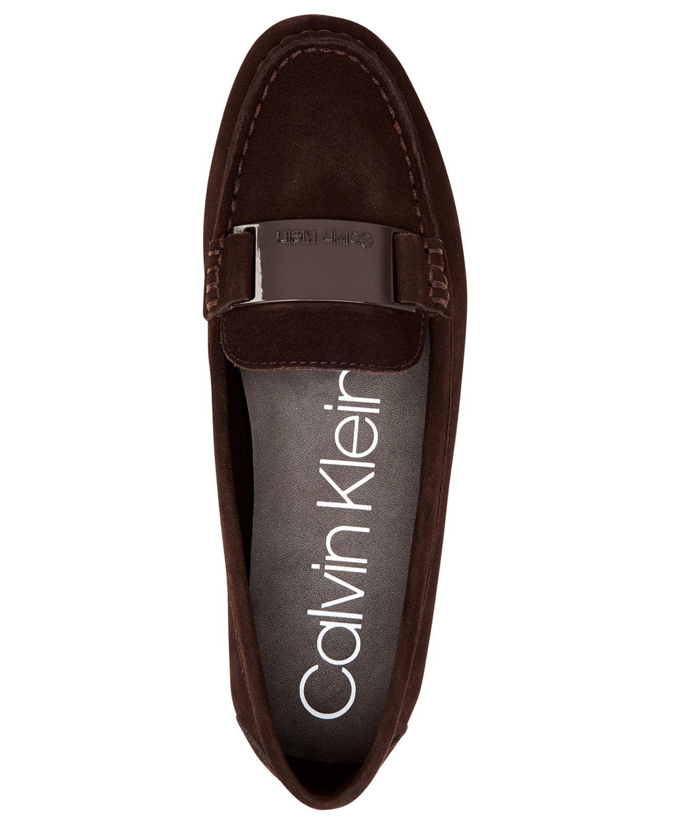 calvin klein lisette loafer flat