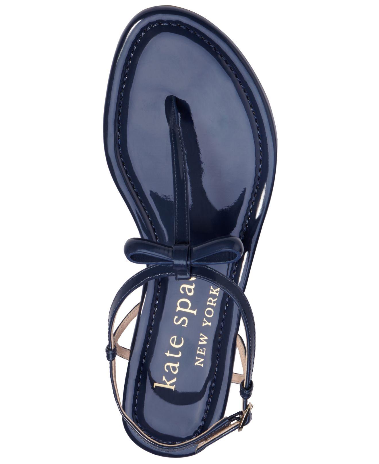 Kate Spade Piazza Sandals in Blue Lyst