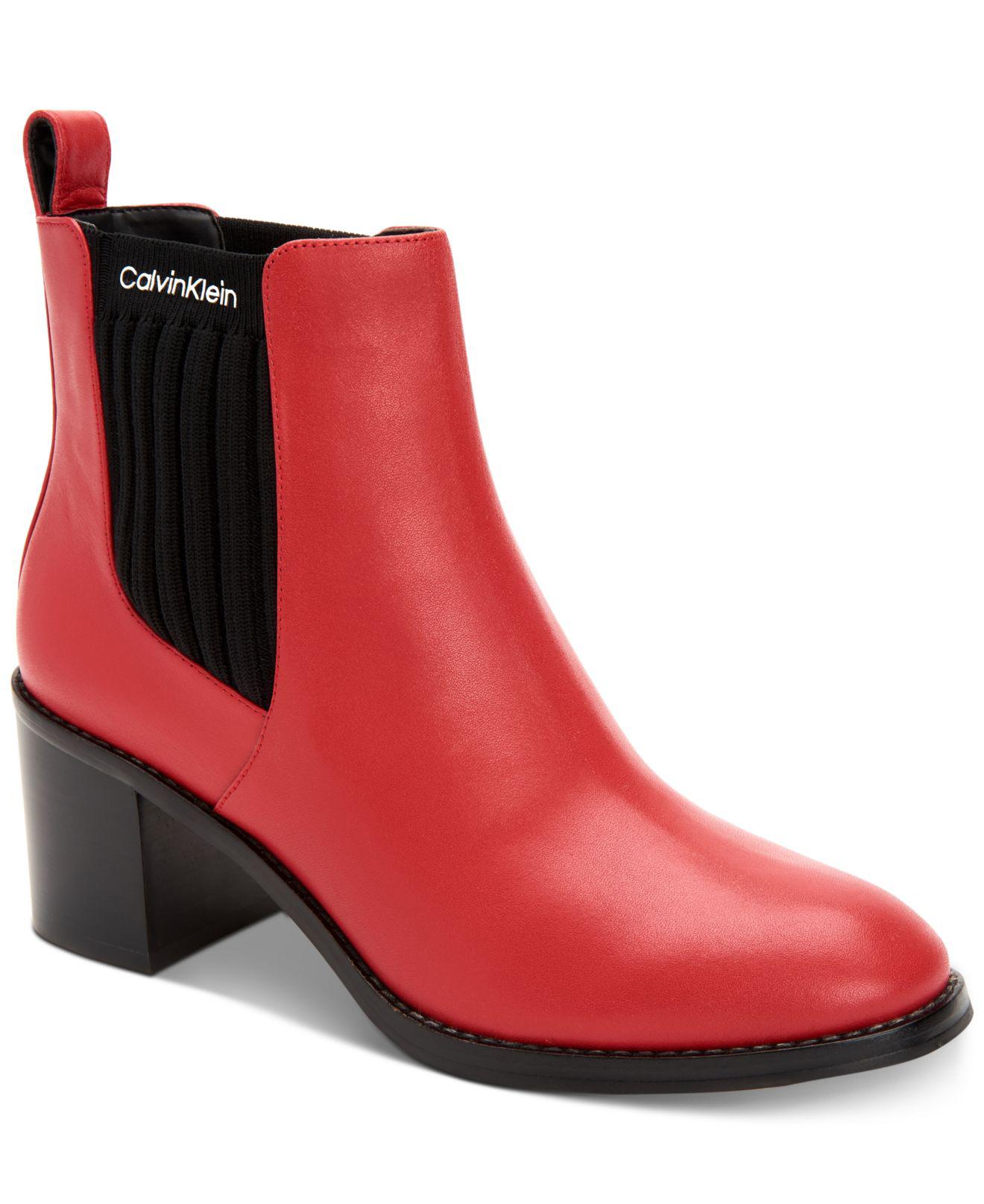 calvin klein perron boots