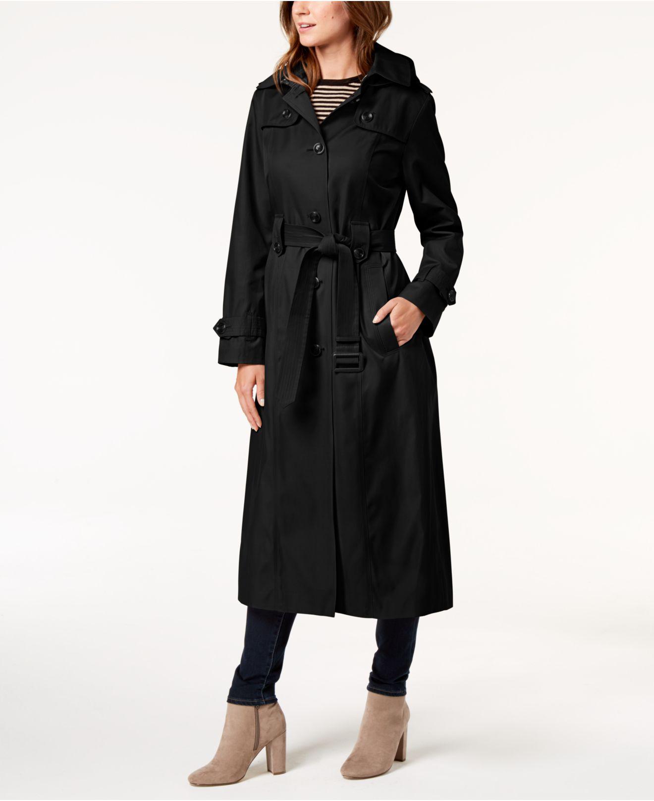 macys london fog women's trench coat