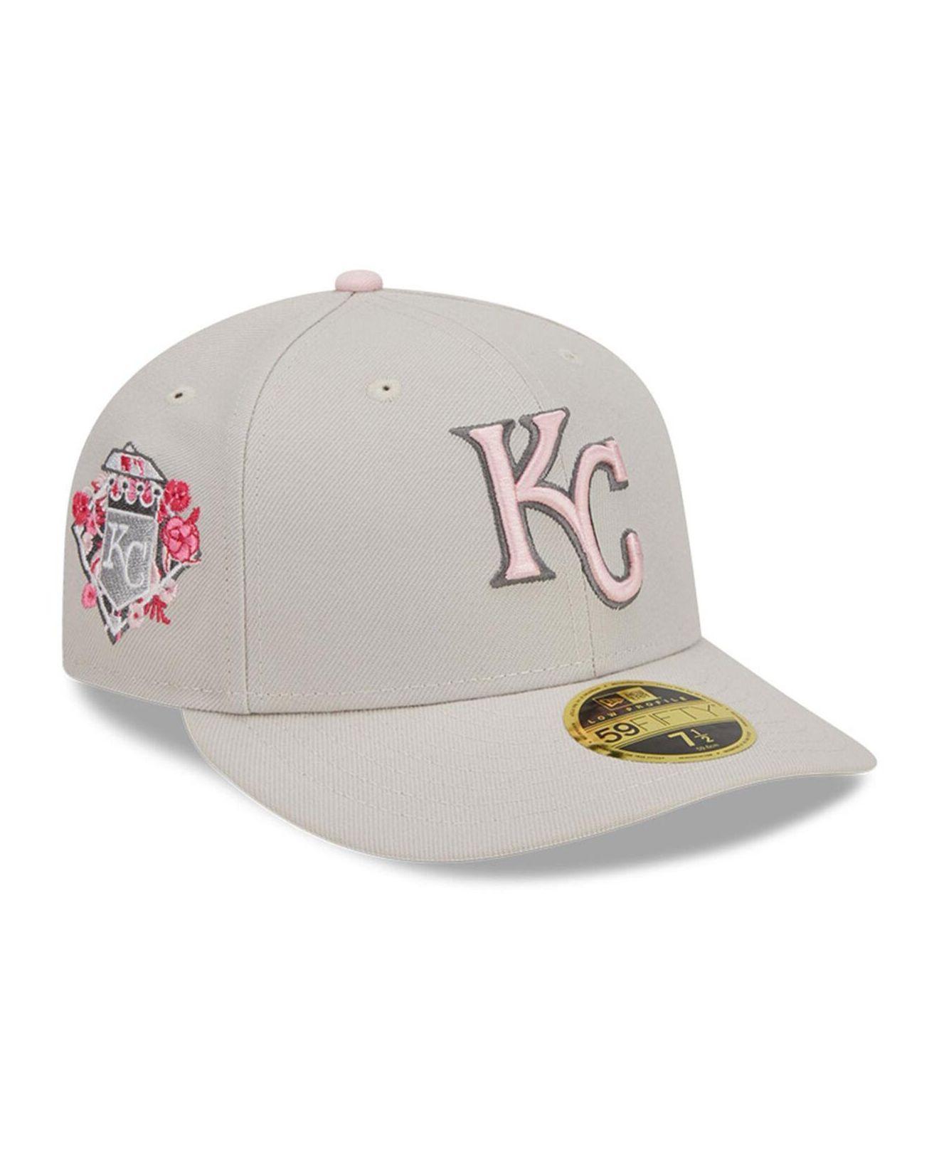 New Era Men's Kansas City Royals Clubhouse Gray 59Fifty Fitted Hat