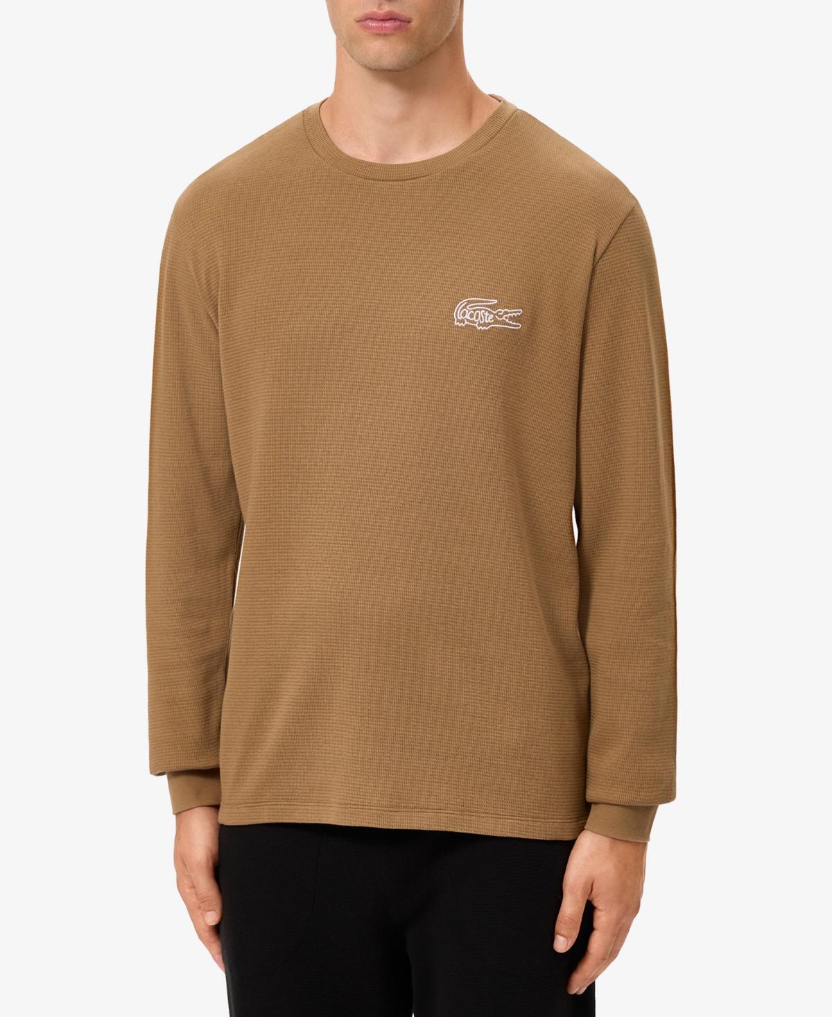 Brown Lacoste T-shirts for Men Lyst