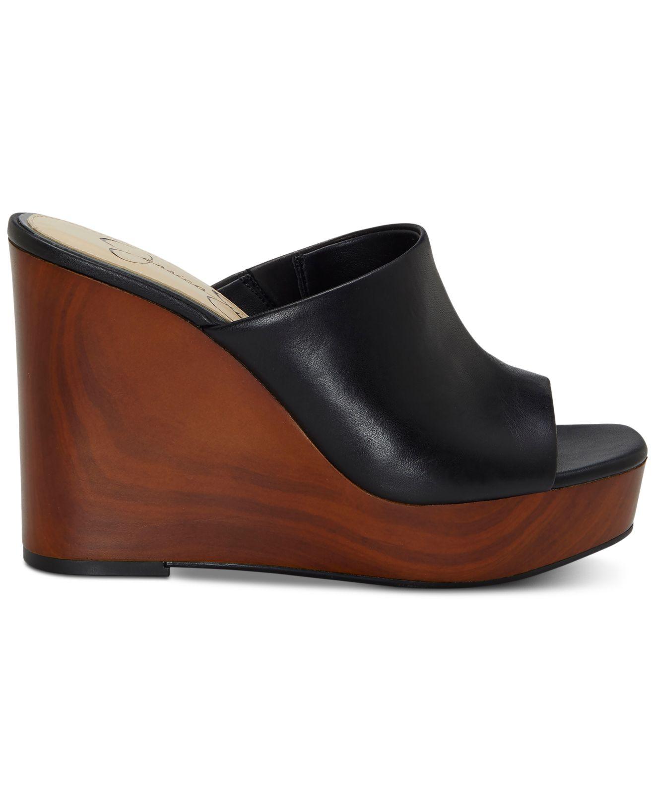 jessica simpson shantelle slide wedge sandals