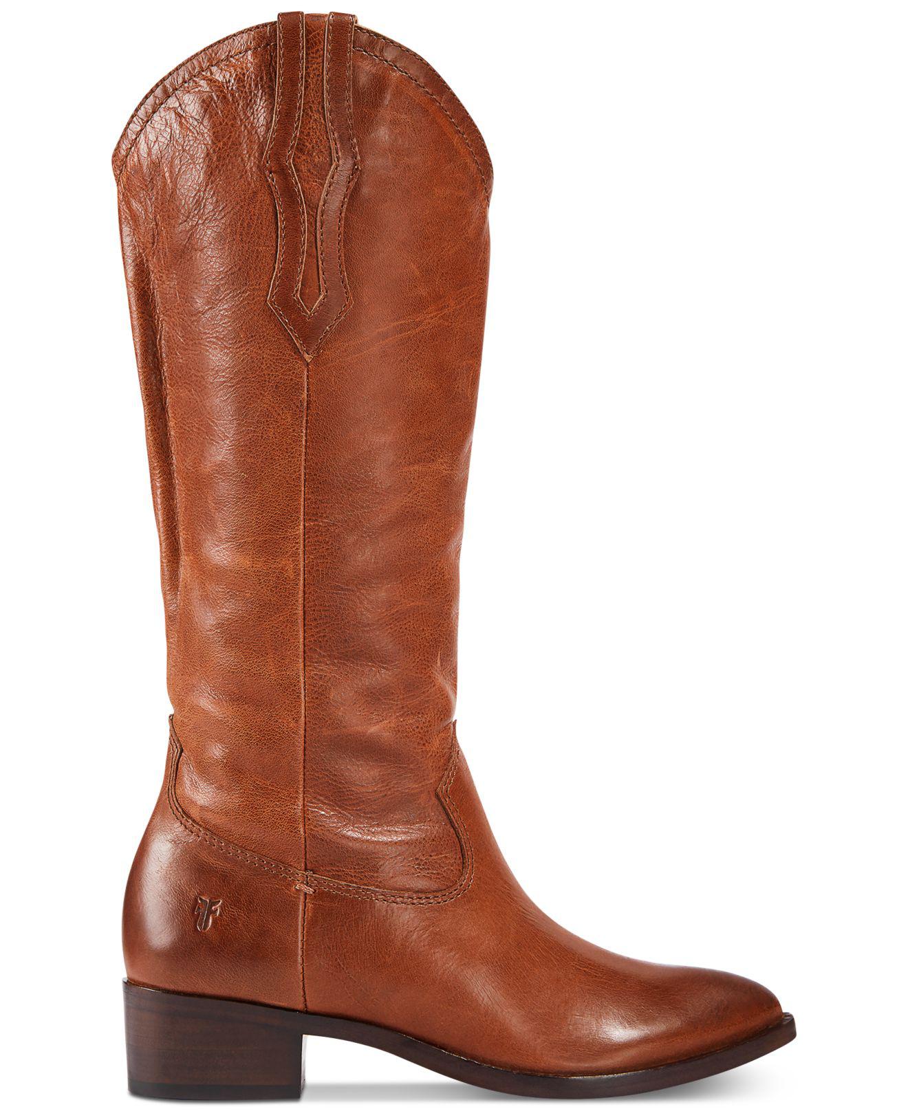 frye ray western pull on boot