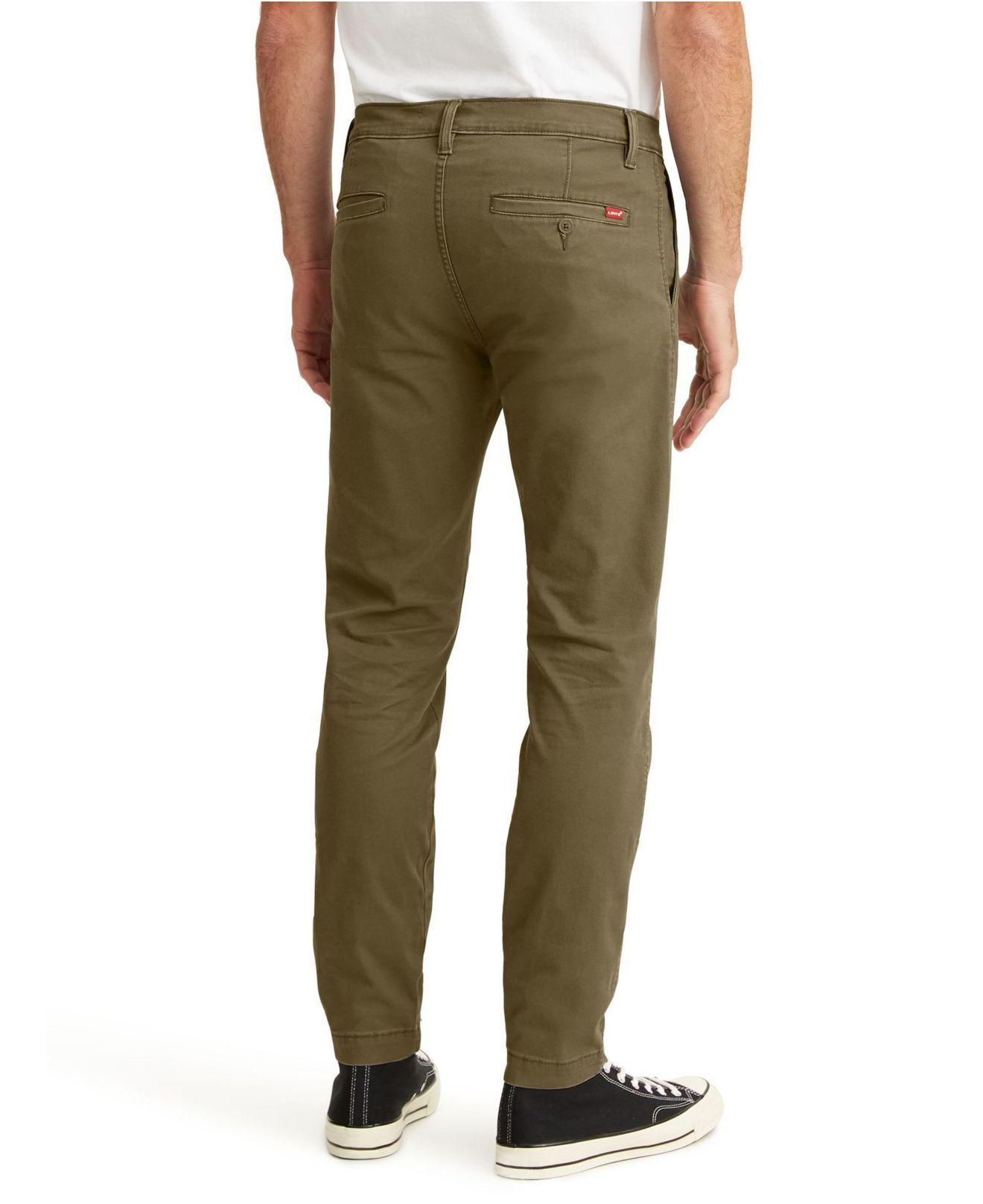 Levi's Big & Tall Xx Standard Tapered Fit Chino Pants in Green for Men |  Lyst