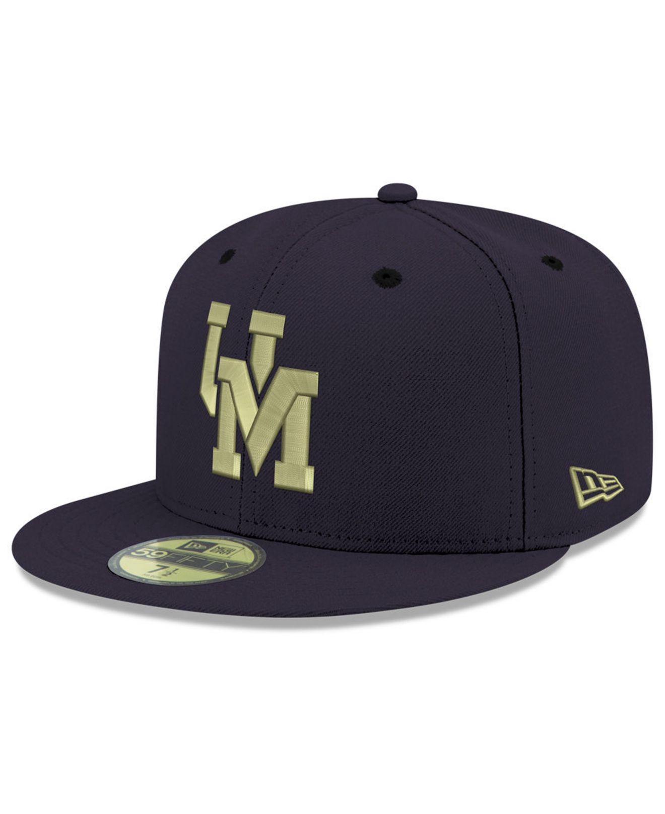 KTZ Synthetic Unam Pumas Liga Mx 59fifty Fitted Cap in Navy (Blue) for Men  | Lyst