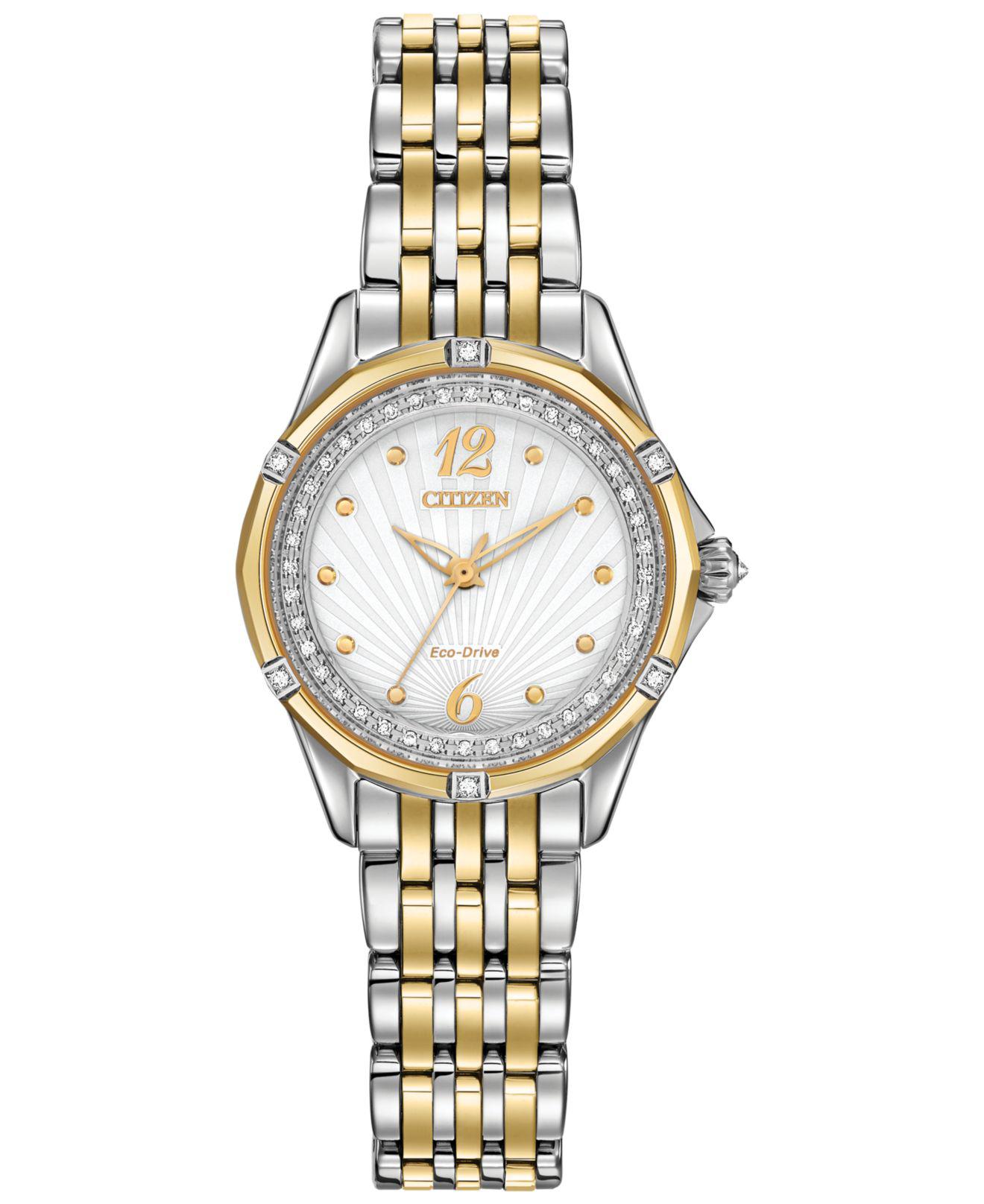 Citizen Women's Versailles Diamond Accent Twotone Stainless Steel