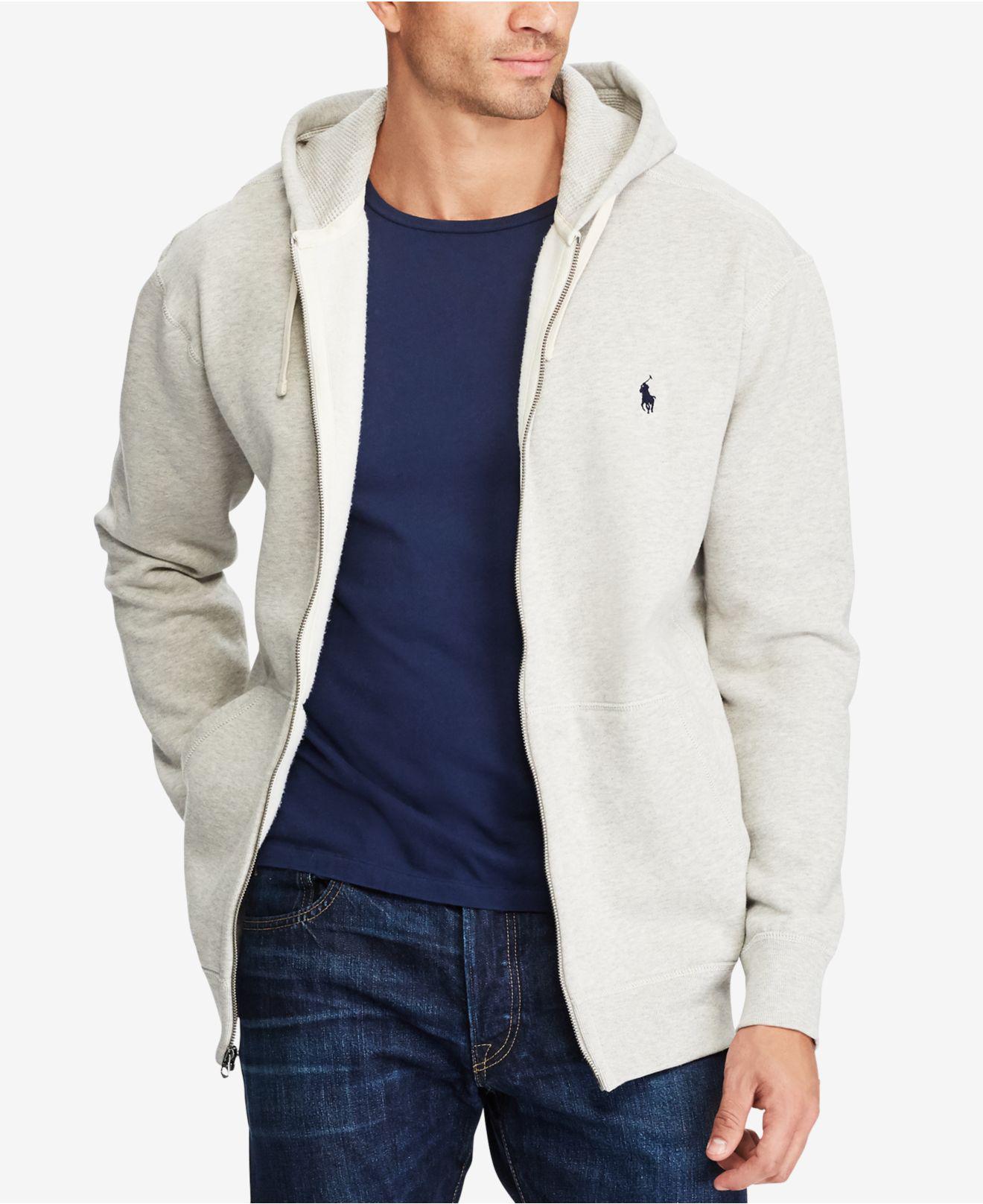 polo classic fleece hoodie