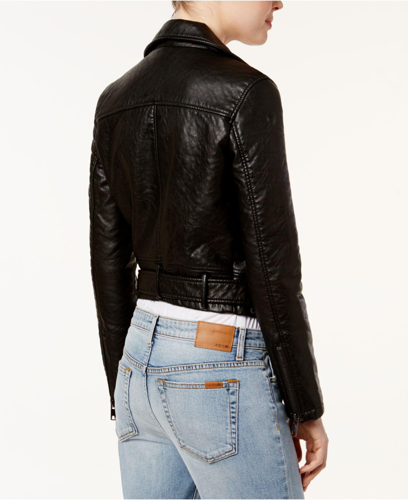 joe's jeans leather jacket