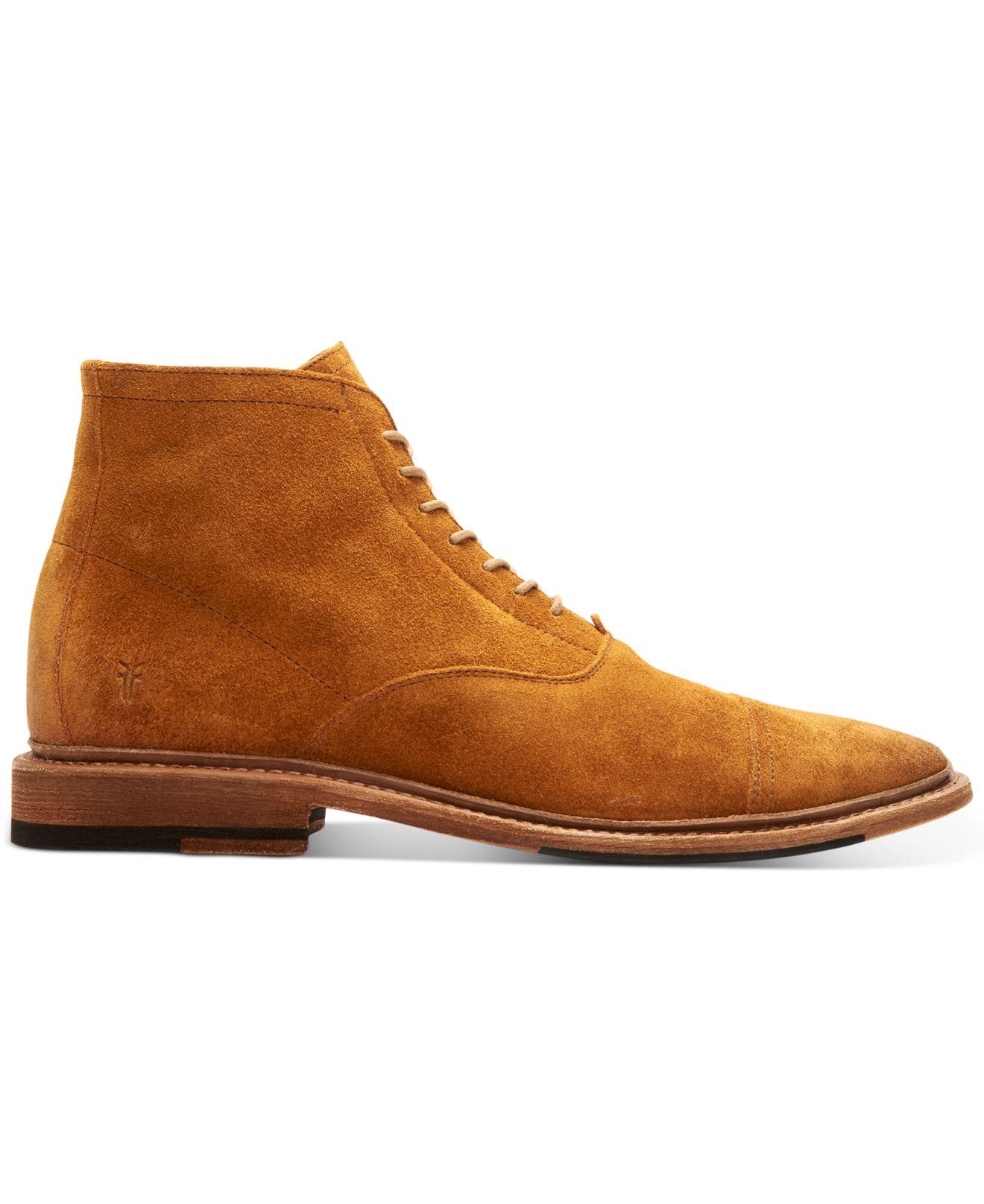 frye paul lace up