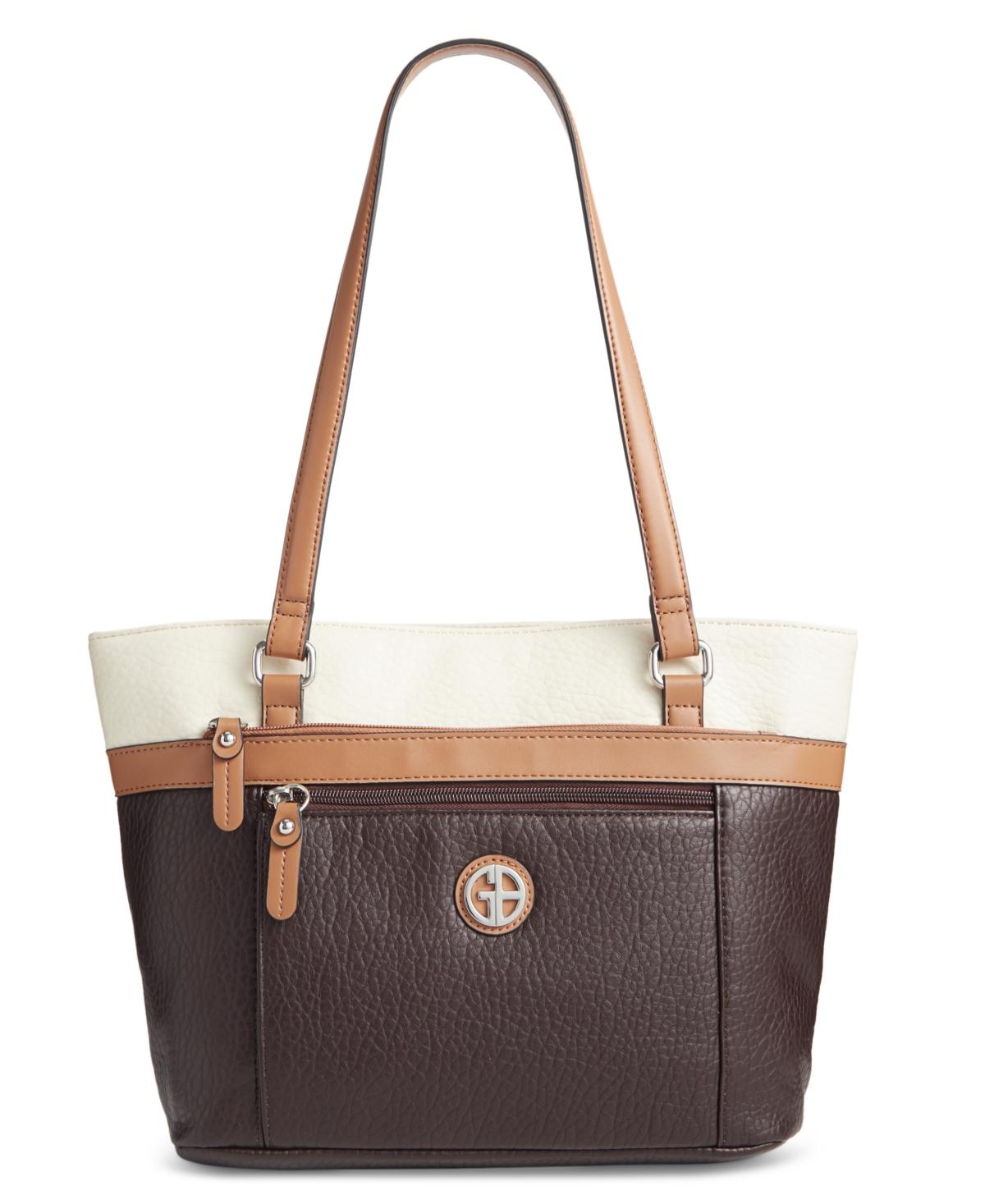Anne klein pocket tote hot sale