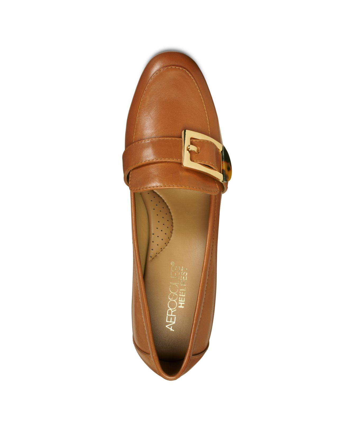 aerosoles block heel pumps