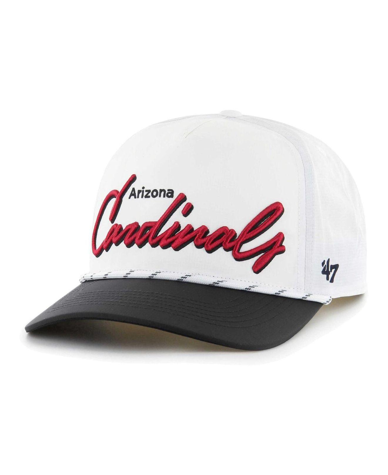 47 Brand White Arizona Cardinals Brrr Technology Chamberlain Hitch  Adjustable Hat in Red for Men
