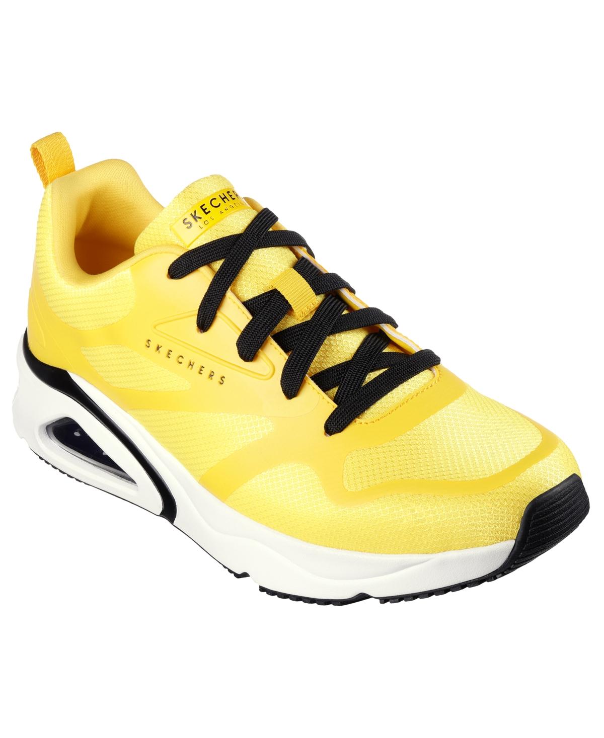 Skechers Street Tres-air Uno in Yellow for Men | Lyst
