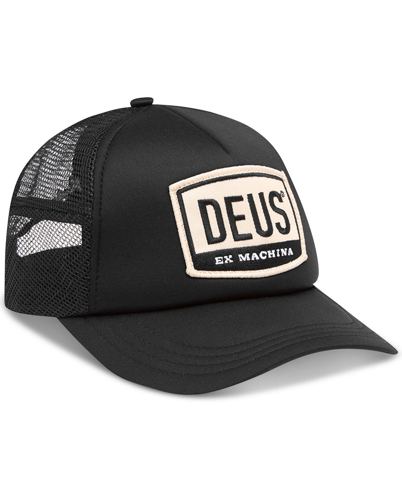 Manga volgorde inkomen Deus Ex Machina Moretown Trucker Hat in Black for Men | Lyst