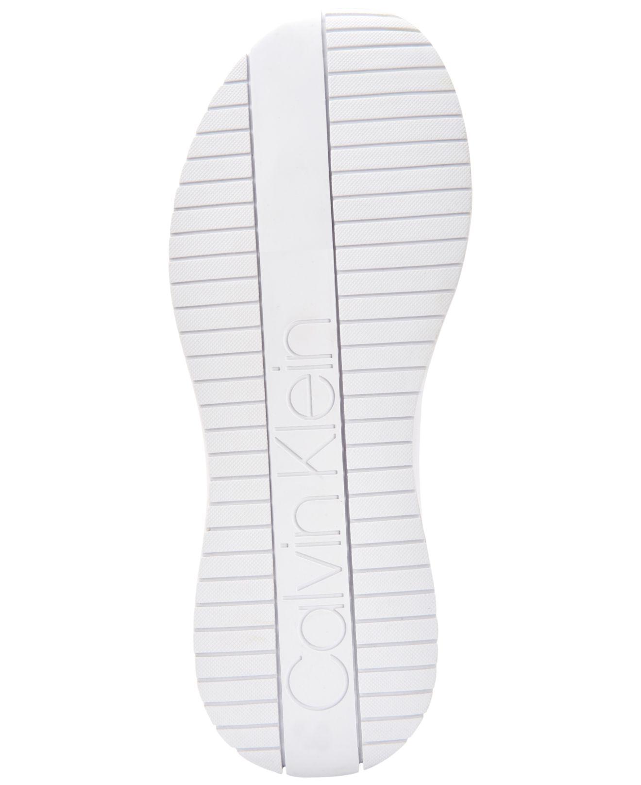 calvin klein uni sock knit sneaker