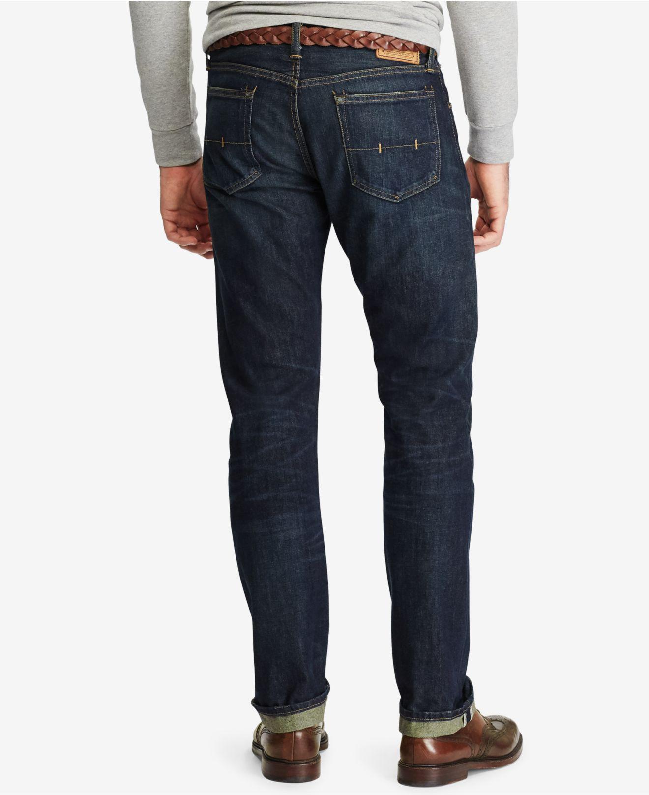 ralph lauren hampton straight fit jeans