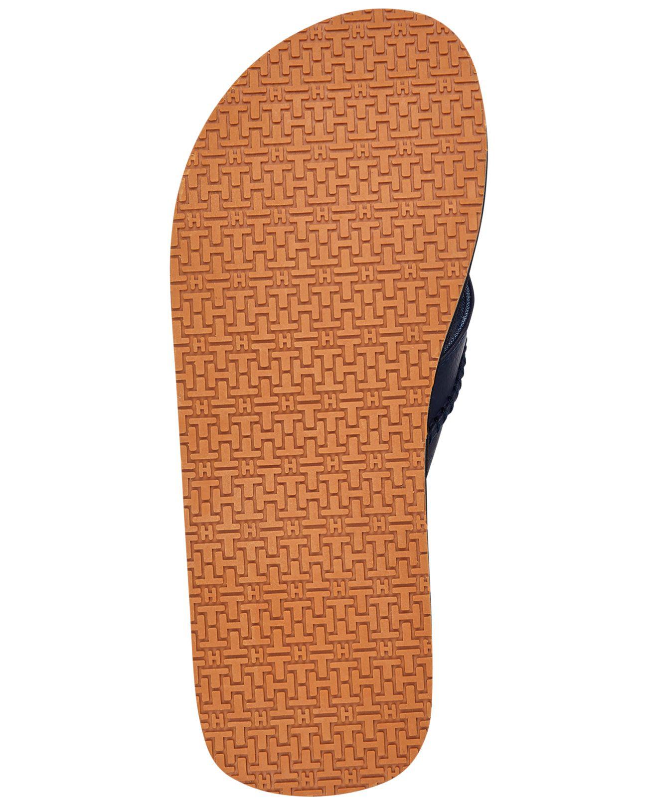 tommy hilfiger men's dilly thong sandals