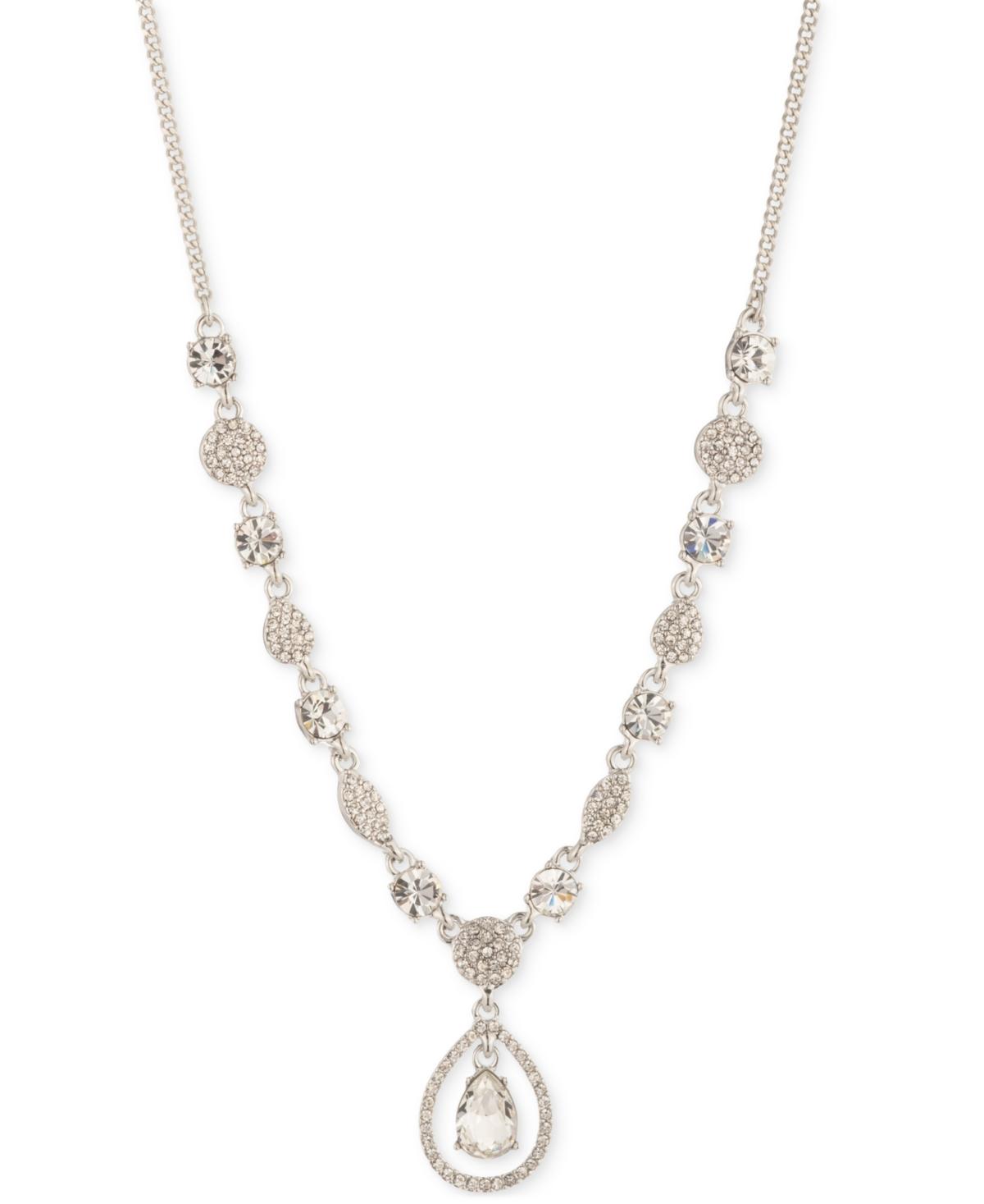 givenchy-Silver-Tone-Crystal-