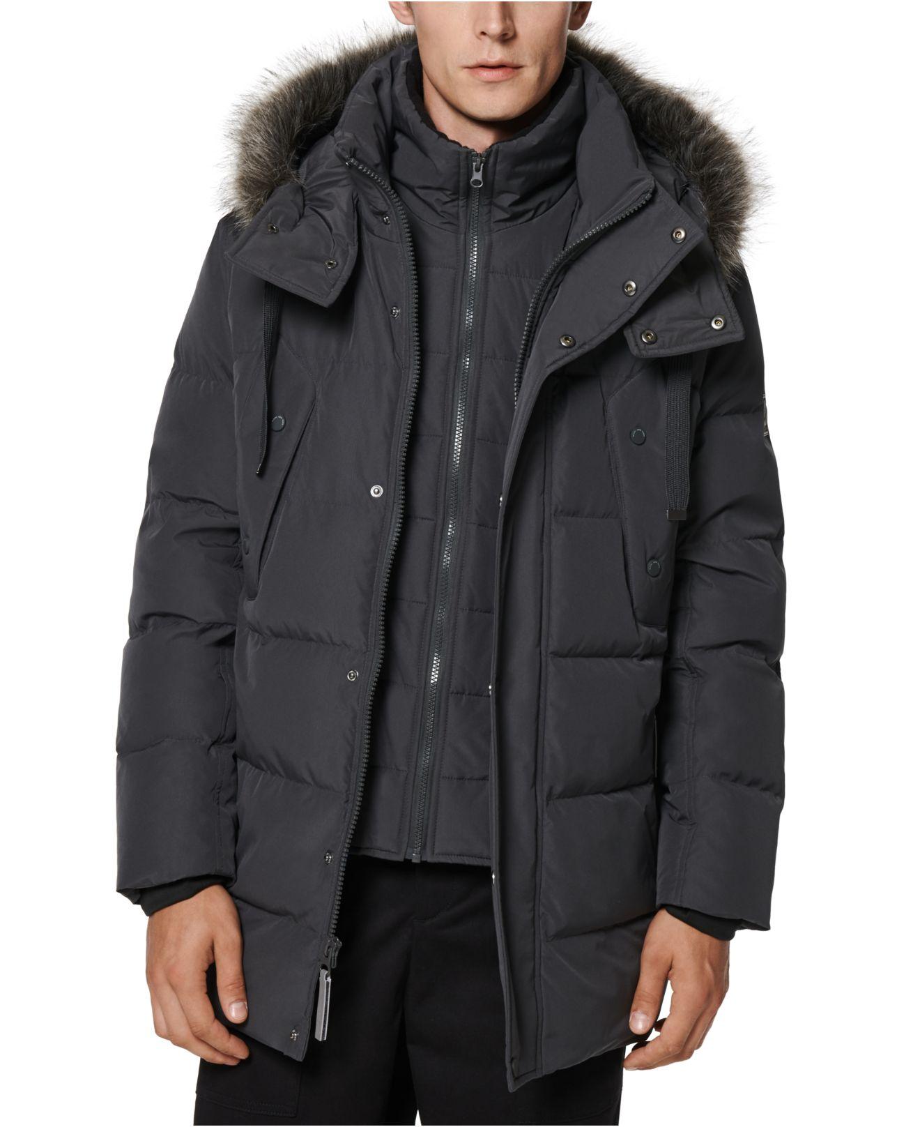 charcoal parka