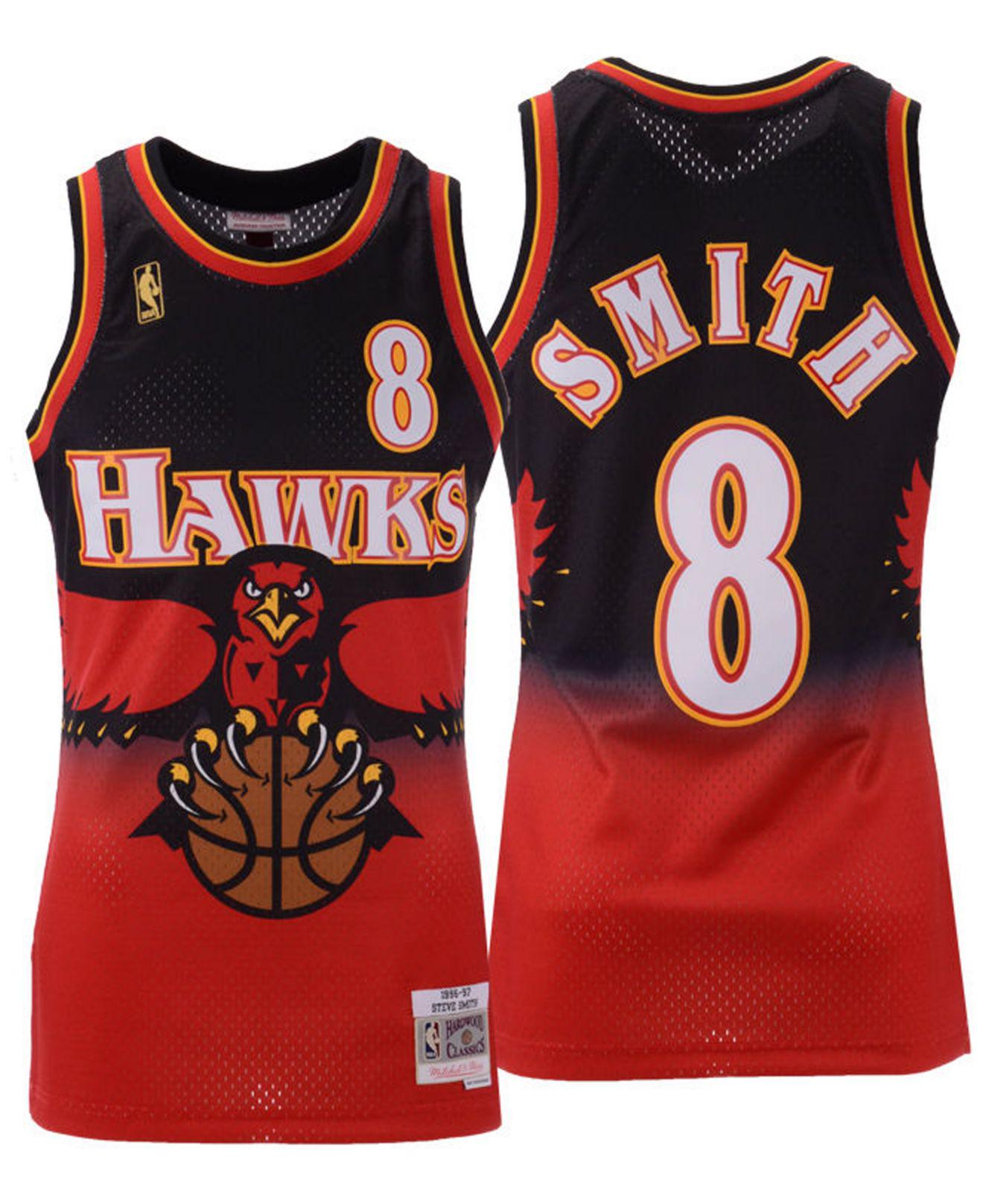 Mitchell & Ness Synthetic Steve Smith Atlanta Hawks ...
