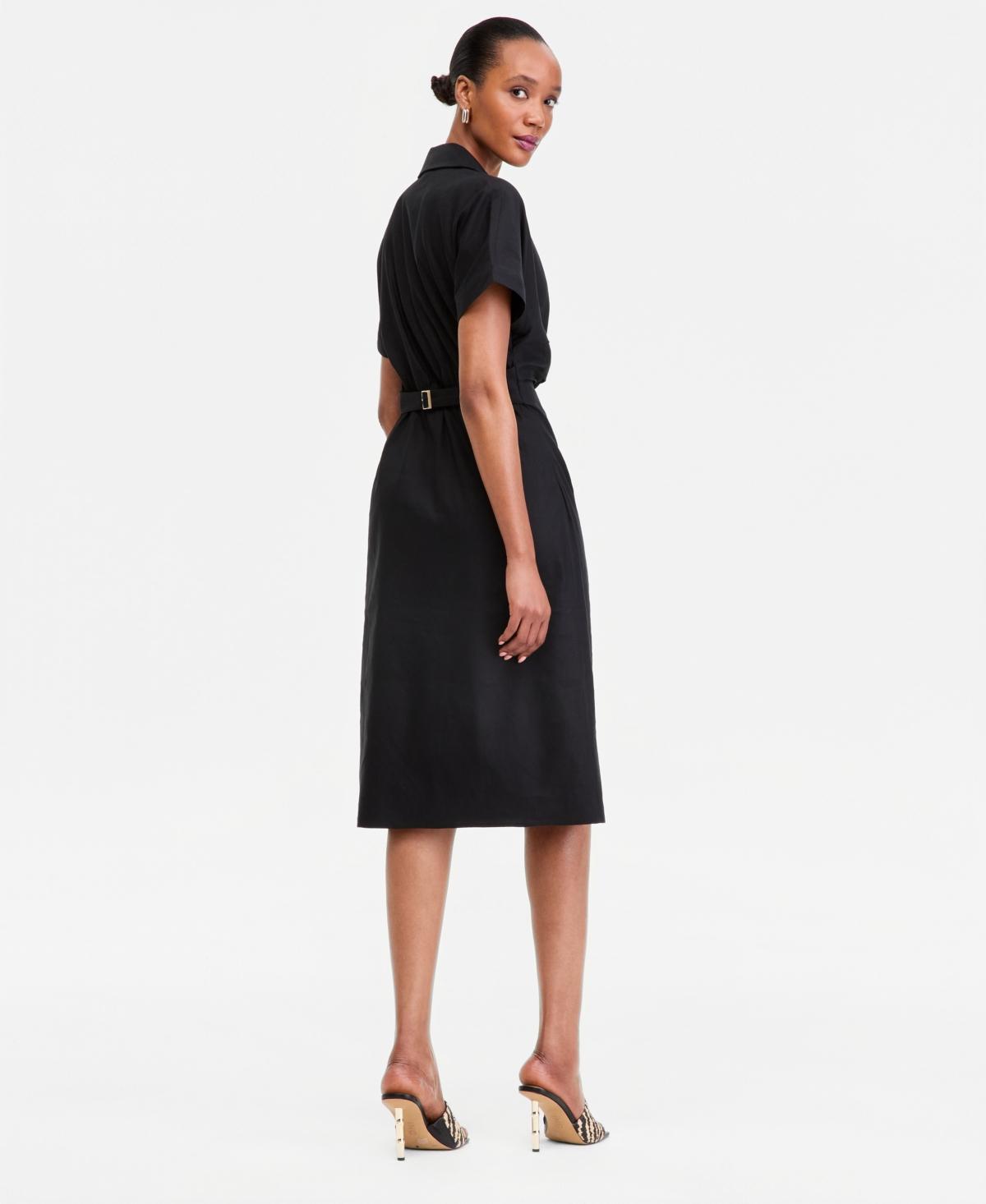 Designer Black Linen Shift Dresses for Women - Up to 69% off | Lyst