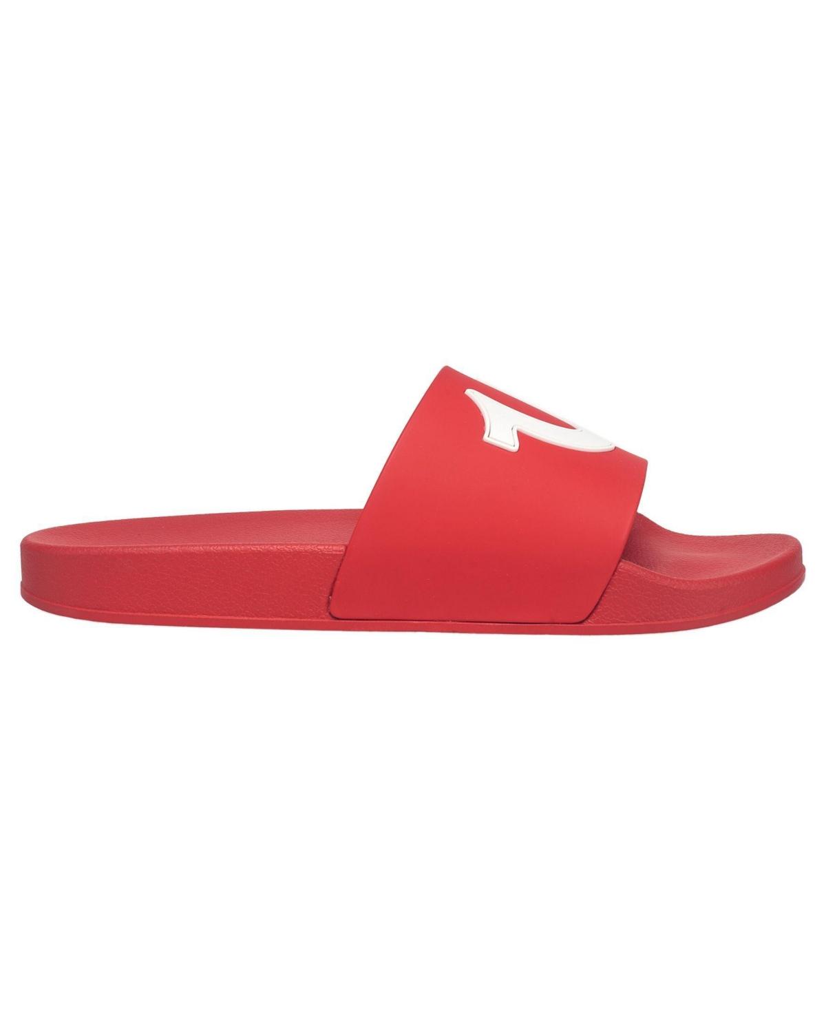 NEW THE AURACLES men\'s king of hearts slides in red Cloth Of Relics Slides - Limited Edition – Sahlid1 main image 3