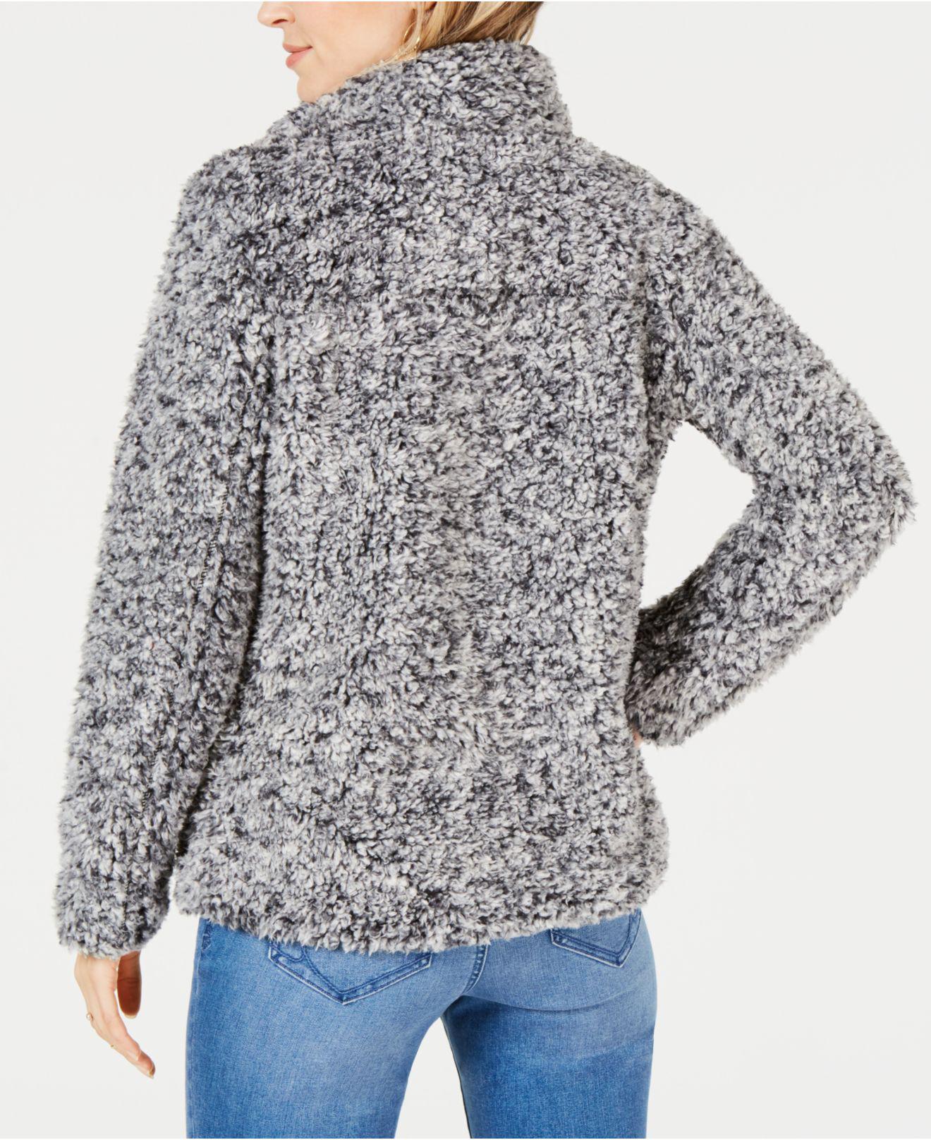 sherpa jacket petite