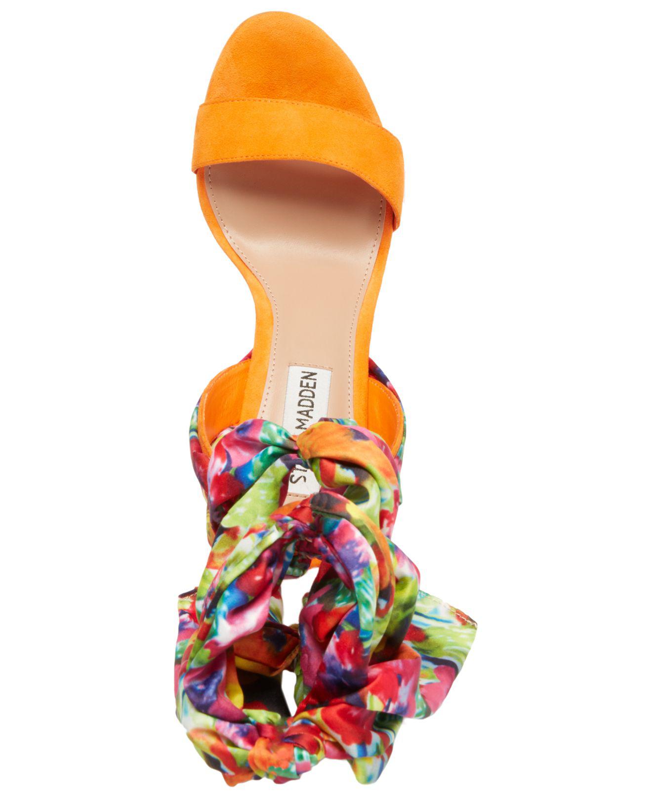 steve madden oasis orange multi