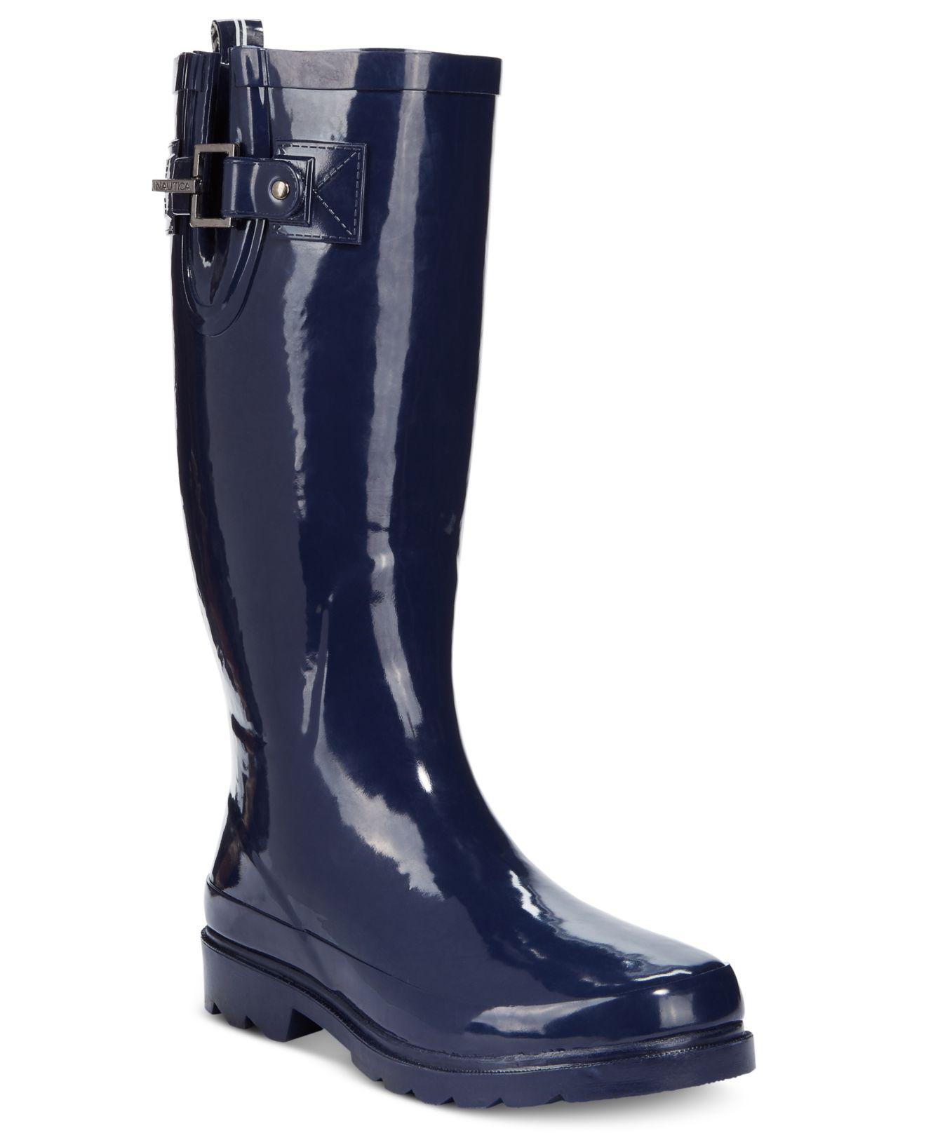 nautica side buckle lug boots