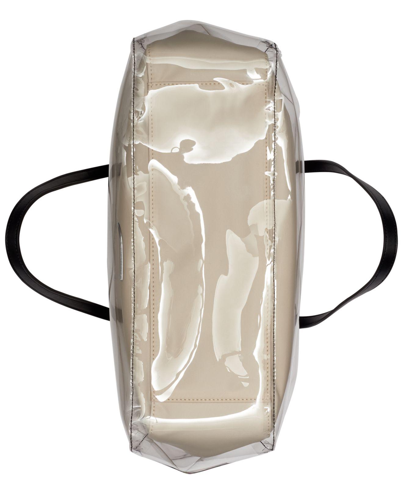calvin klein mallory clear tote
