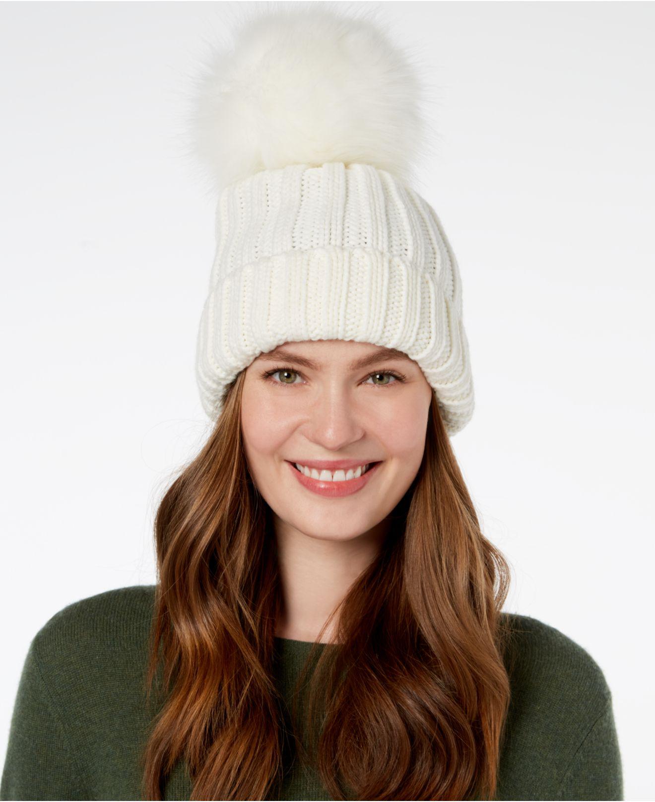 Steve madden pom pom beanie Clearance