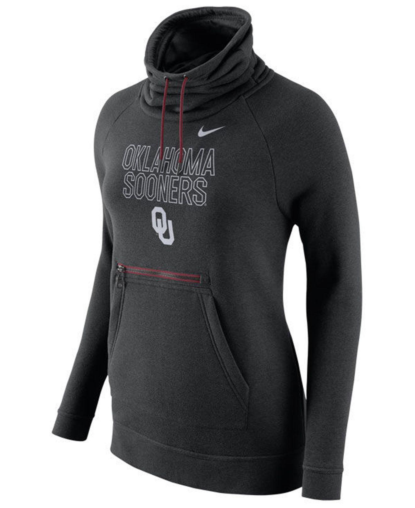 nike women's funnel neck sweatshirt
