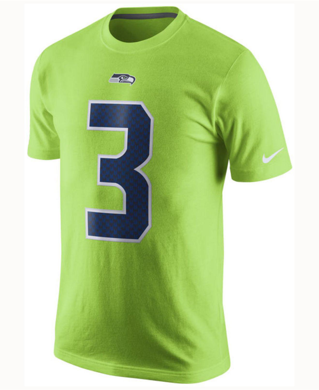 seahawks color rush t shirt