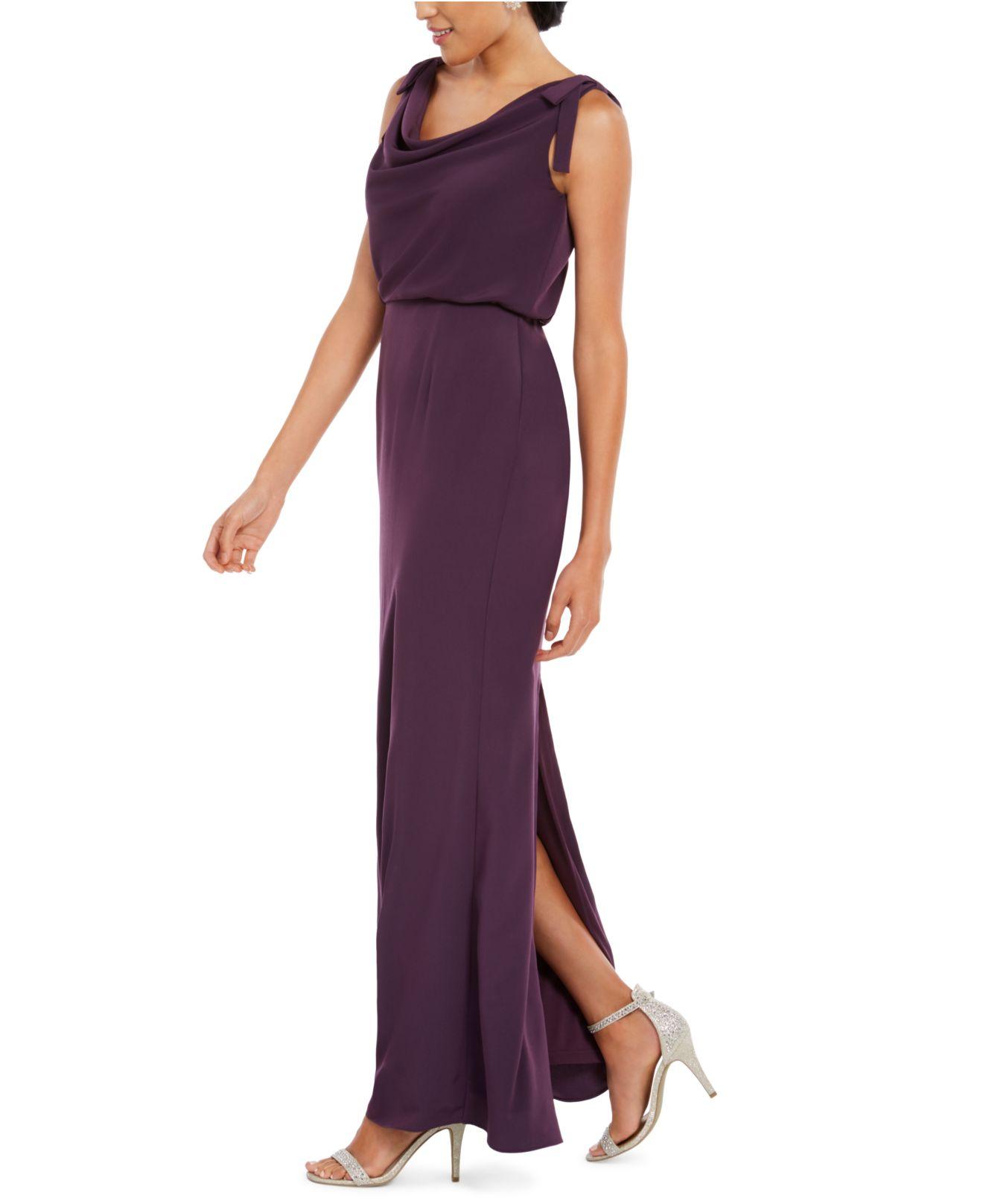 Adrianna papell blouson cowlneck gown Clearance