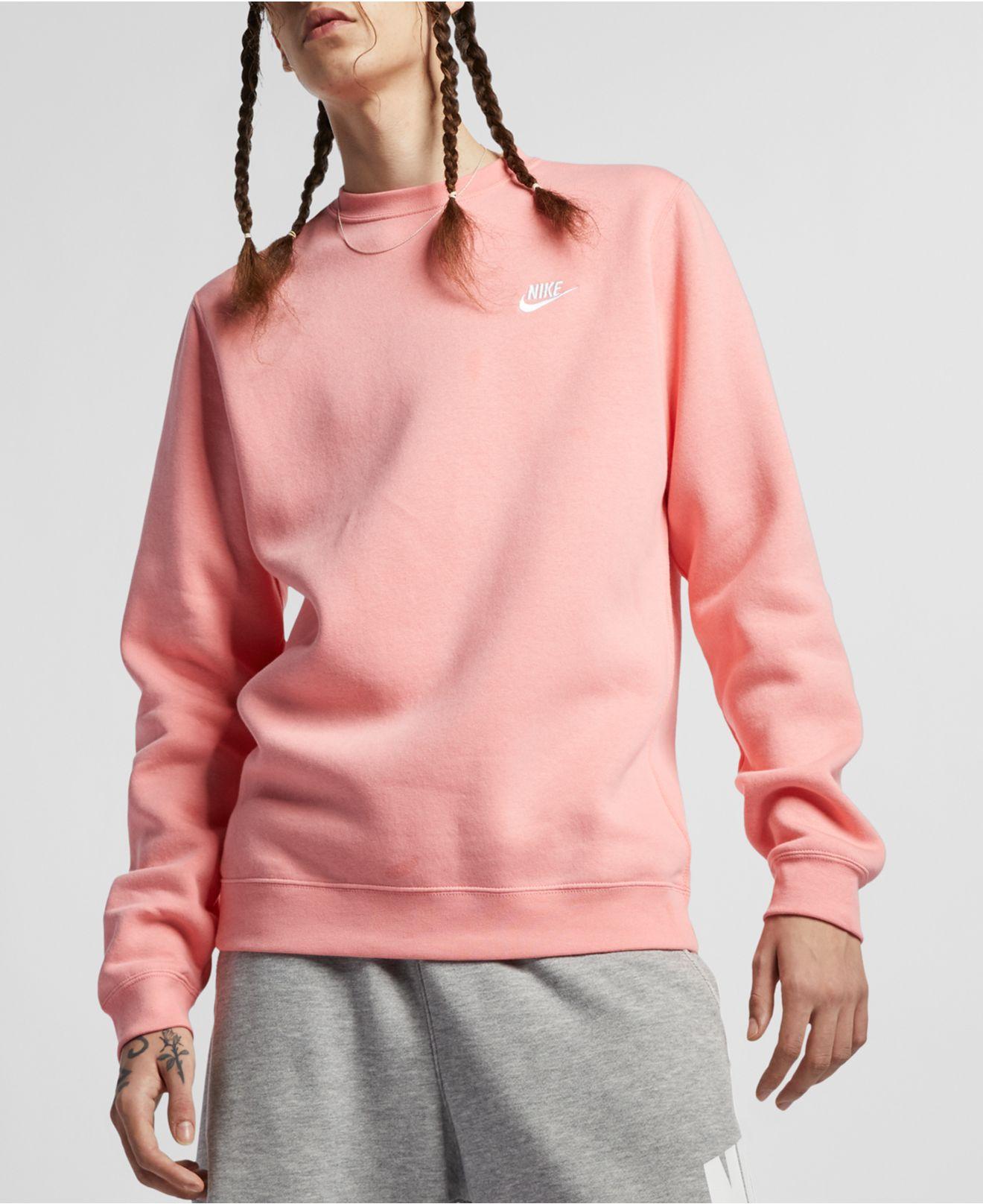 nike crew neck macys
