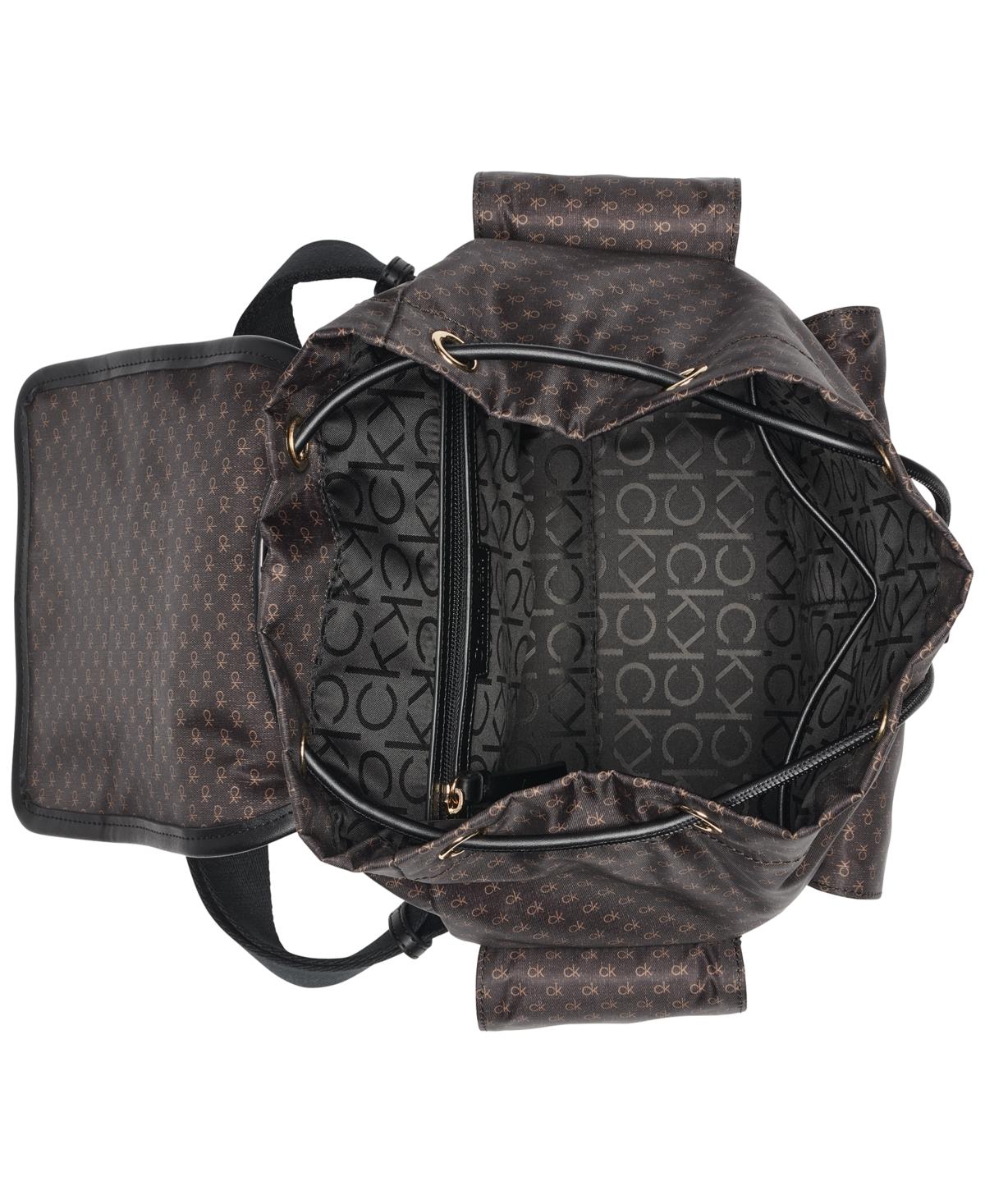 Calvin Klein Elora Nylon Mini Signature Front Buckle 